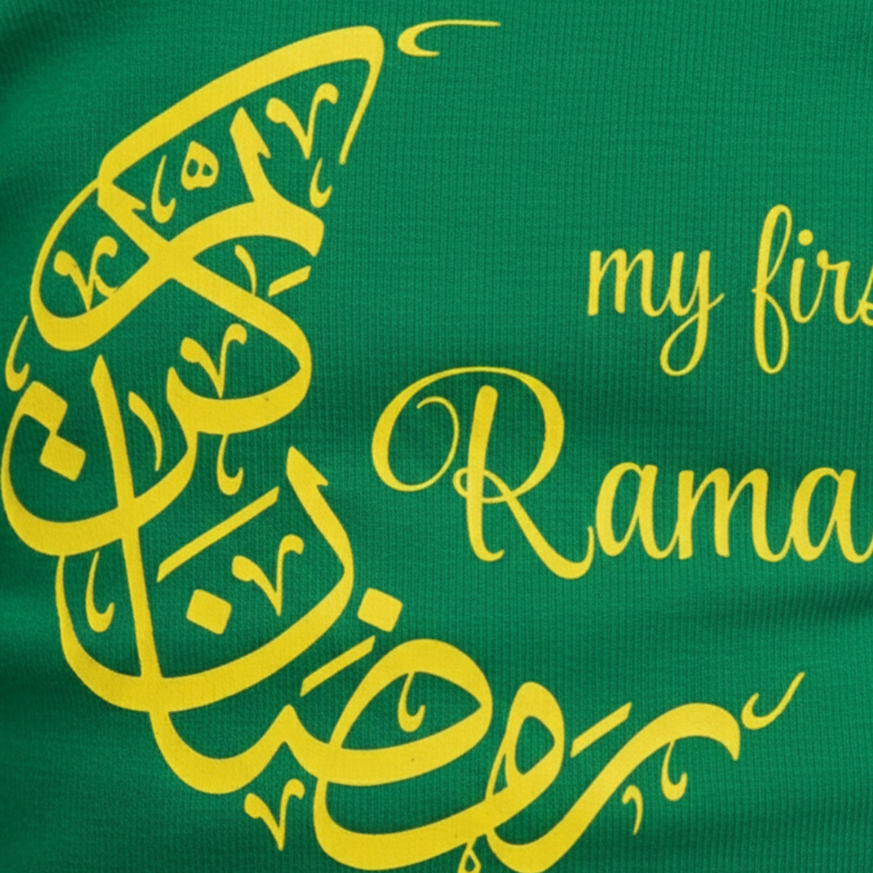 Babyqlo My First Ramadan Printed Full Sleeves Romper-baby-boys-clothing-rompers-image-5