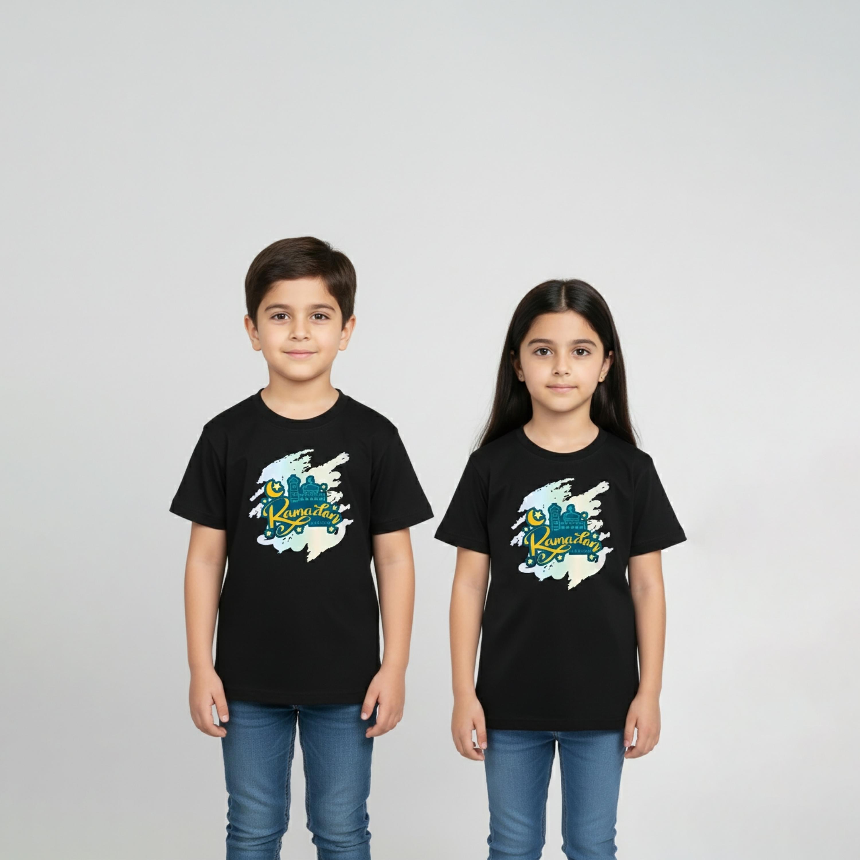 Babyqlo Ramadan Kareem Printed Half Sleeves T-Shirt-boys-clothing-tshirtsandpolos-image-3