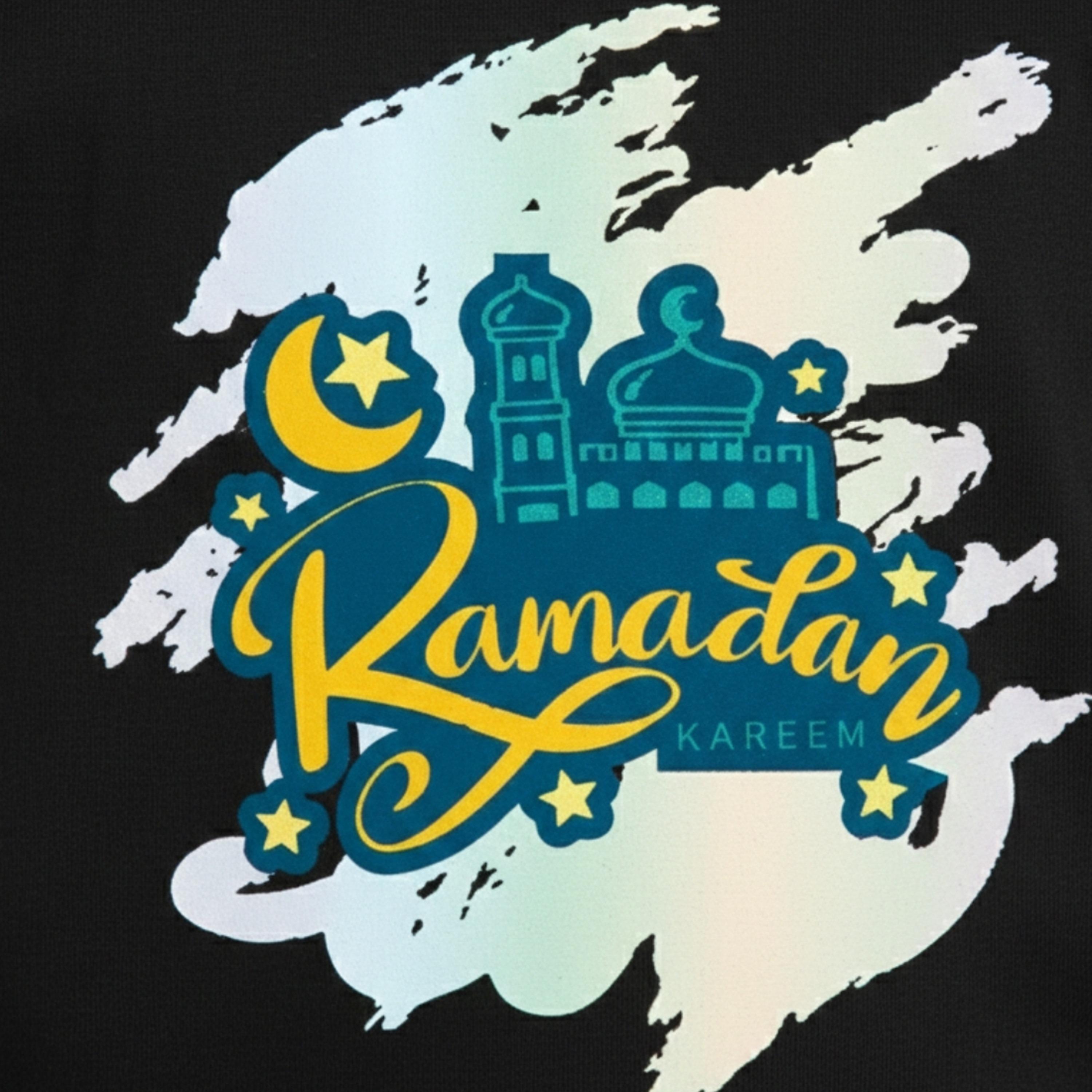 Babyqlo Ramadan Kareem Printed Half Sleeves T-Shirt-boys-clothing-tshirtsandpolos-image-5