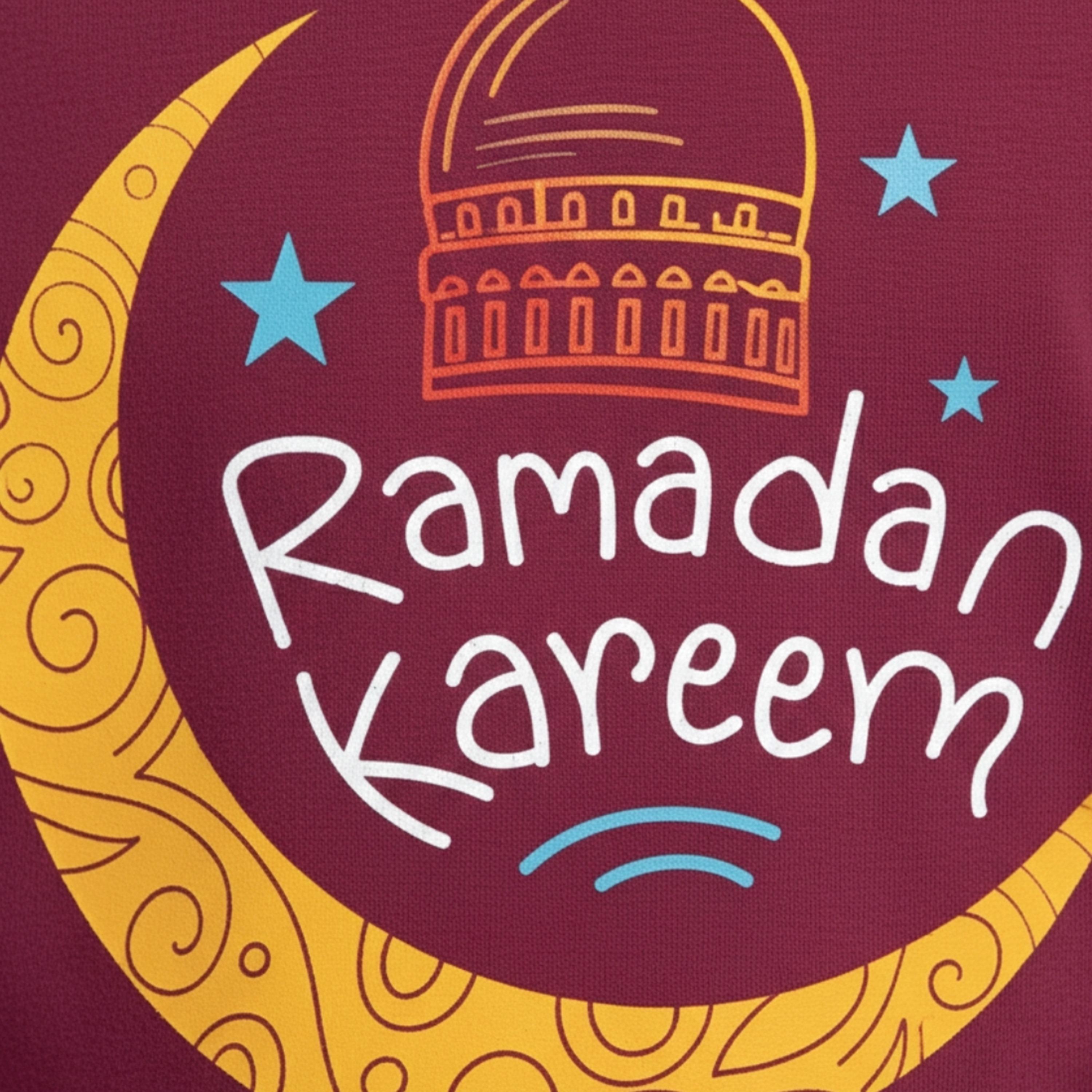 Babyqlo Ramadan Kareem Moon & Stars Printed Half Sleeves T-Shirt-boys-clothing-tshirtsandpolos-image-5