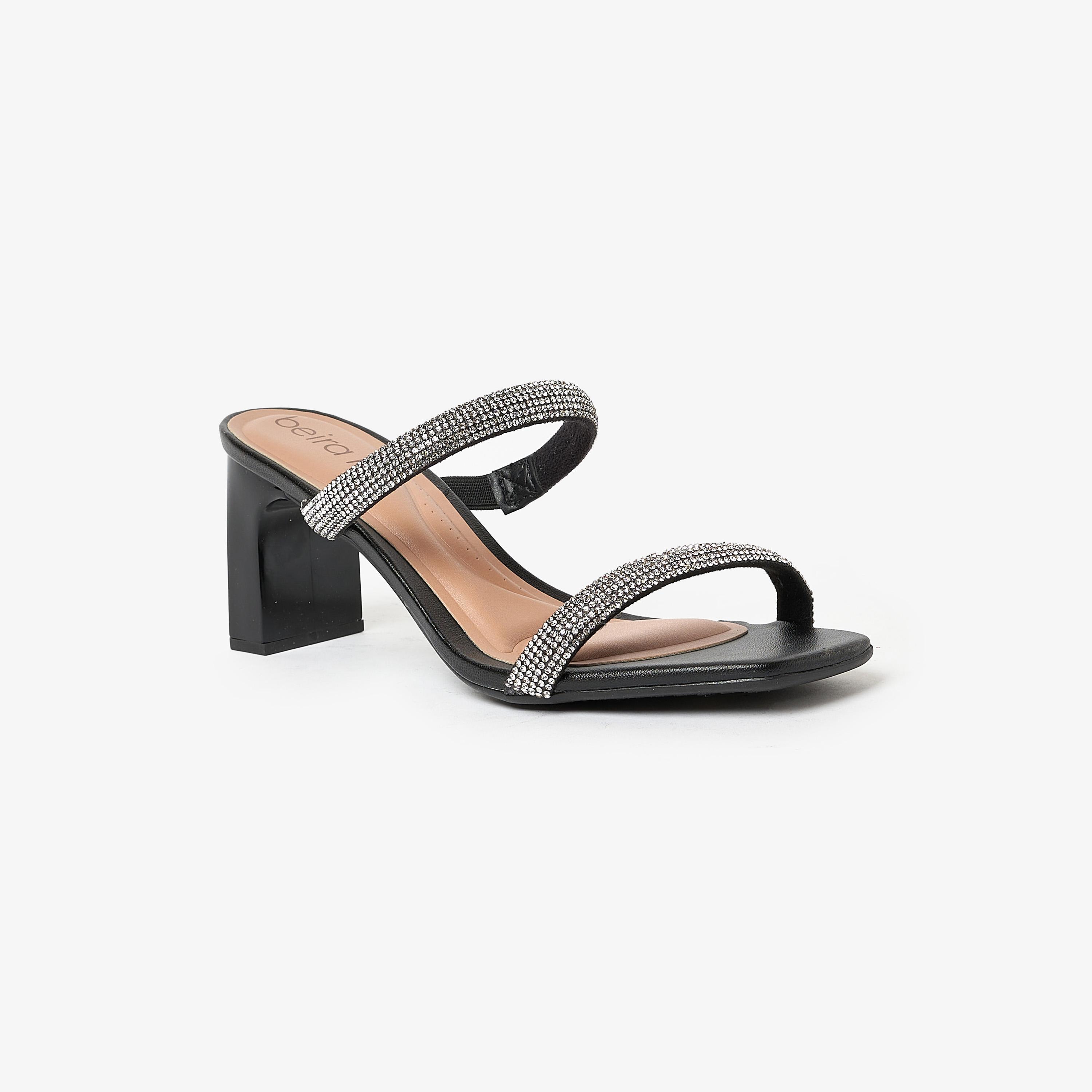 حذاء نسائي مفتوح عند الأصابع مع كعب ذو بلوك من بيرا ريو | 8466-213-7551-women-shoes-heels-image-1