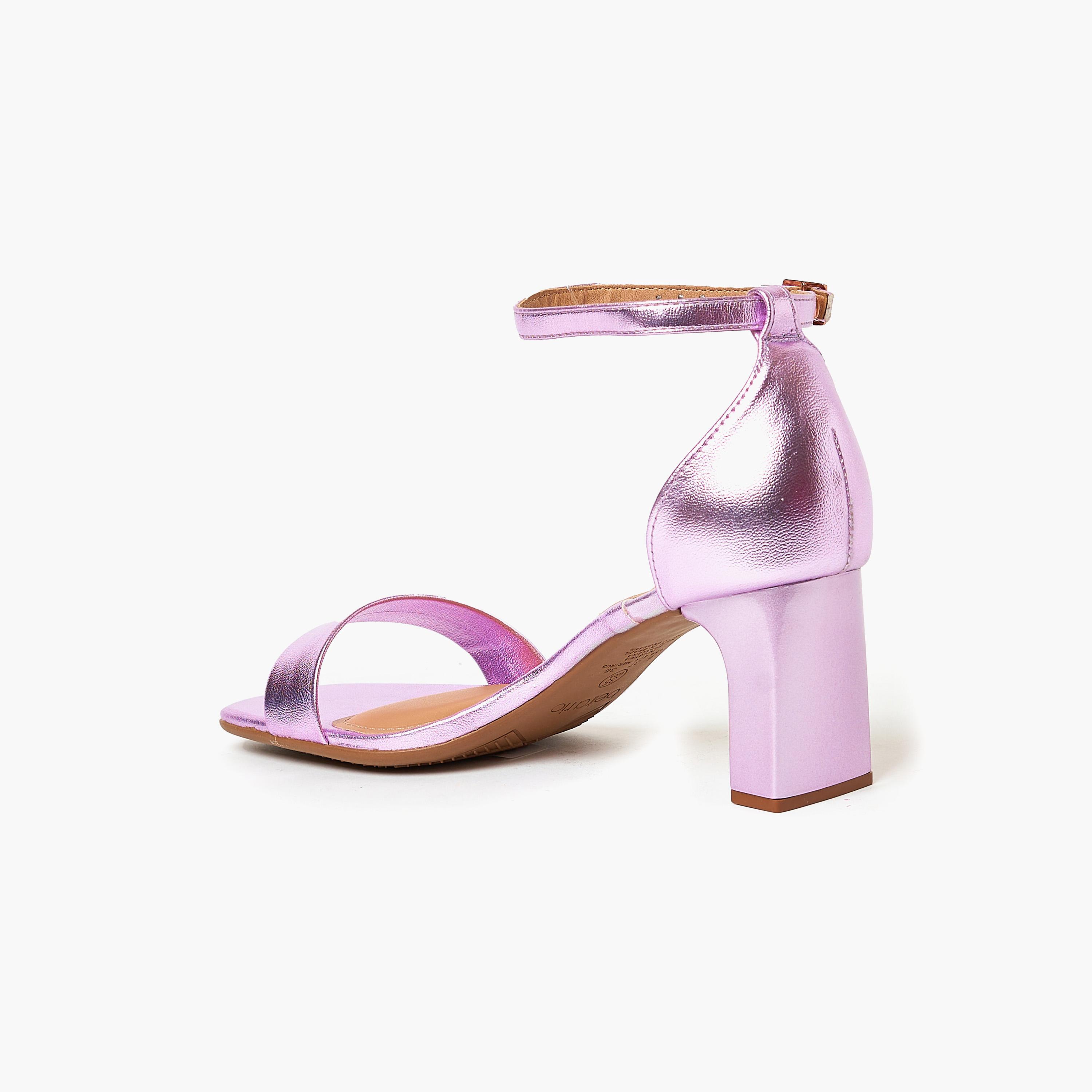 صندل حذاء نسائي بكعب عريض مع حزام للكاحل من بيرا ريو | 8466-303-14710-women-shoes-heels-image-3