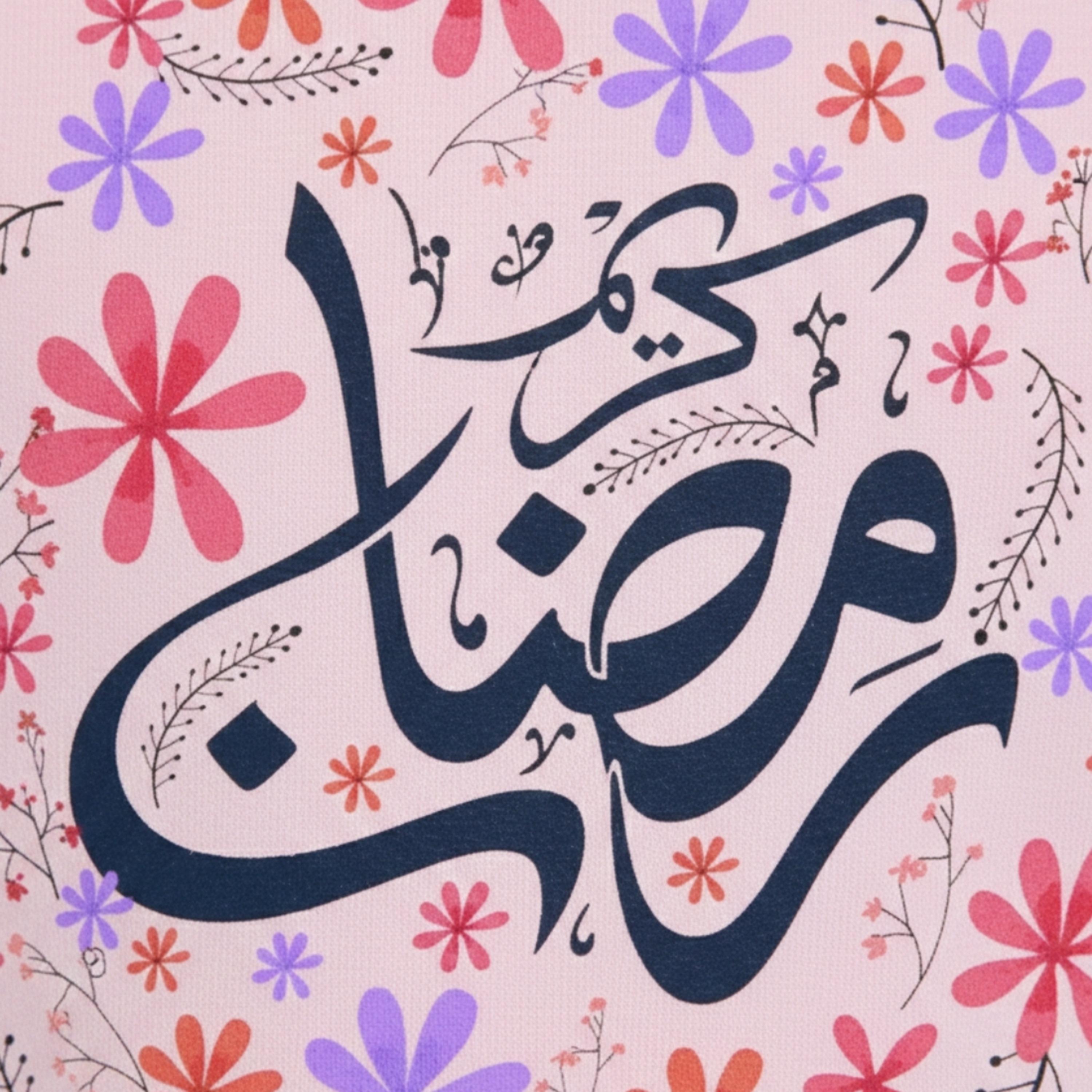 تيشيرت بأكمام قصيرة وطبعة عربية "فلورال" من بيبي كلو-girls-clothing-tshirts-image-4