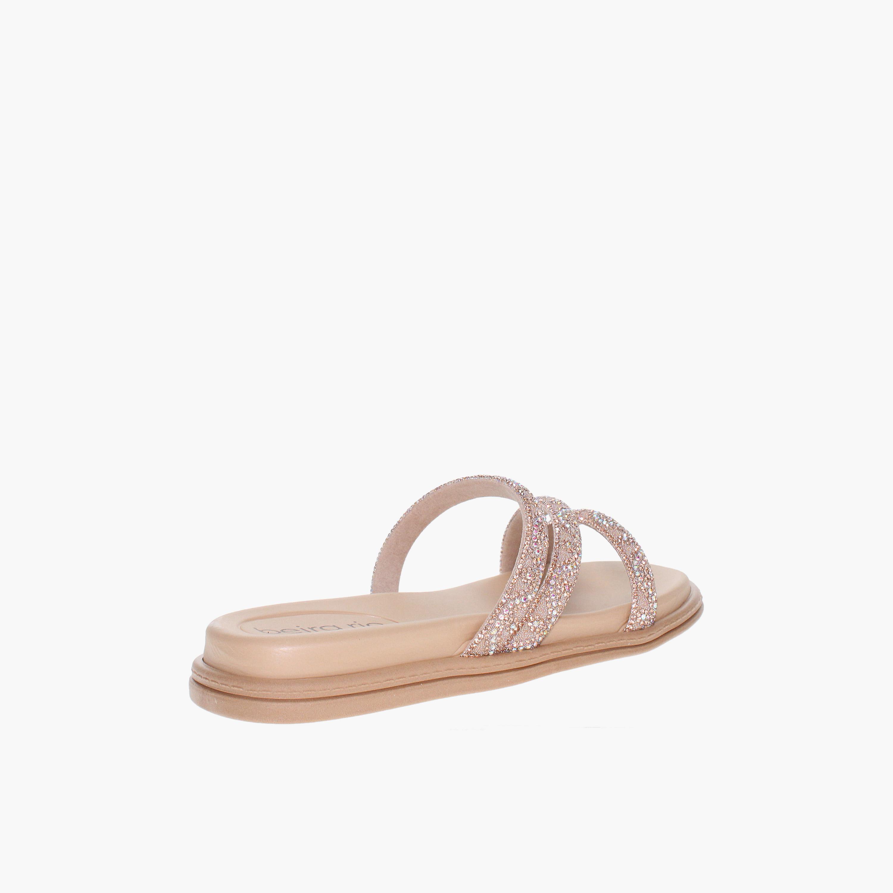 Beira Rio by Geoomnii  Women's Slip-On Flat Slide Sandals | 8488-108-27332-96117       -women-shoes-sandals-flats-image-4
