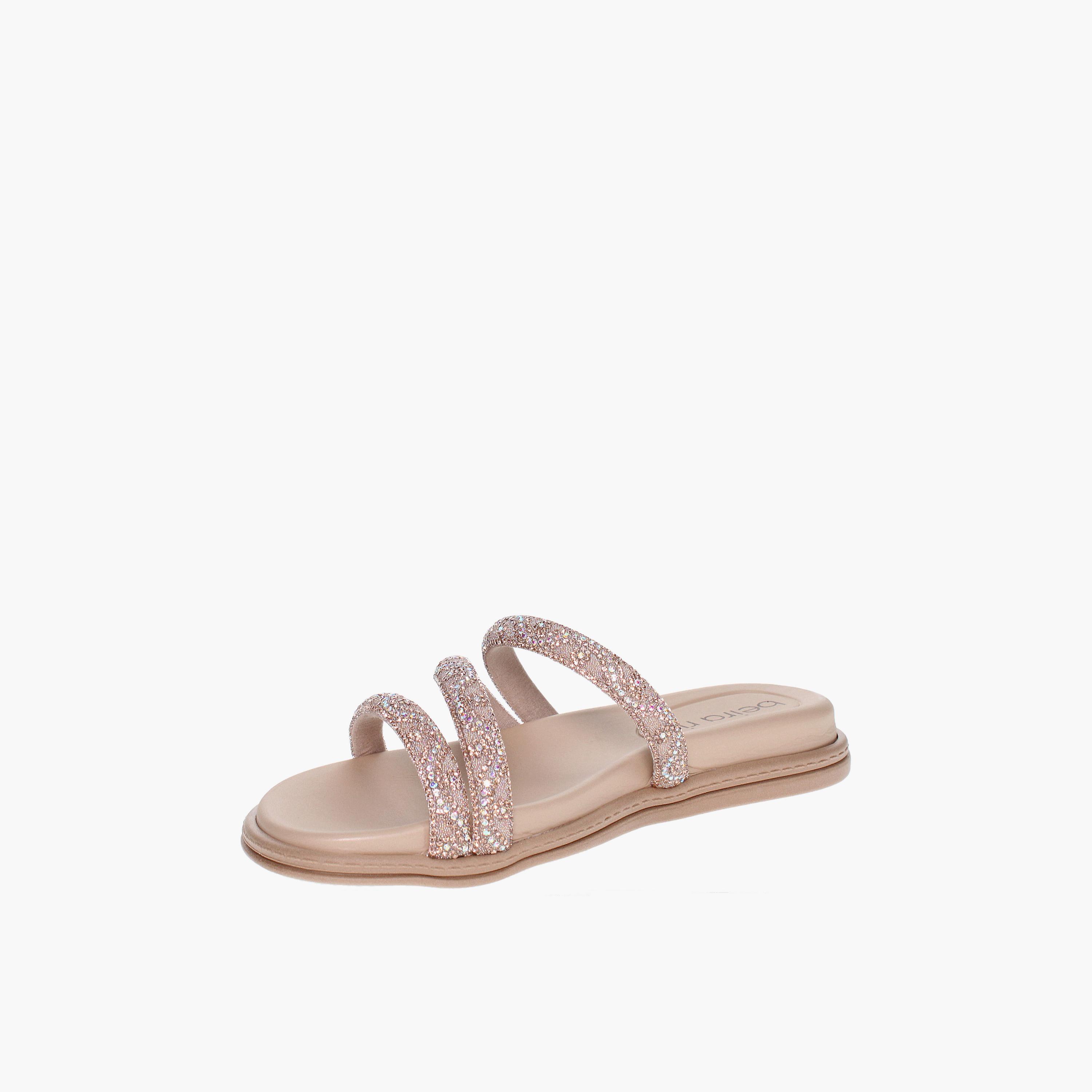 Beira Rio by Geoomnii  Women's Slip-On Flat Slide Sandals | 8488-108-27332-96117       -women-shoes-sandals-flats-image-5