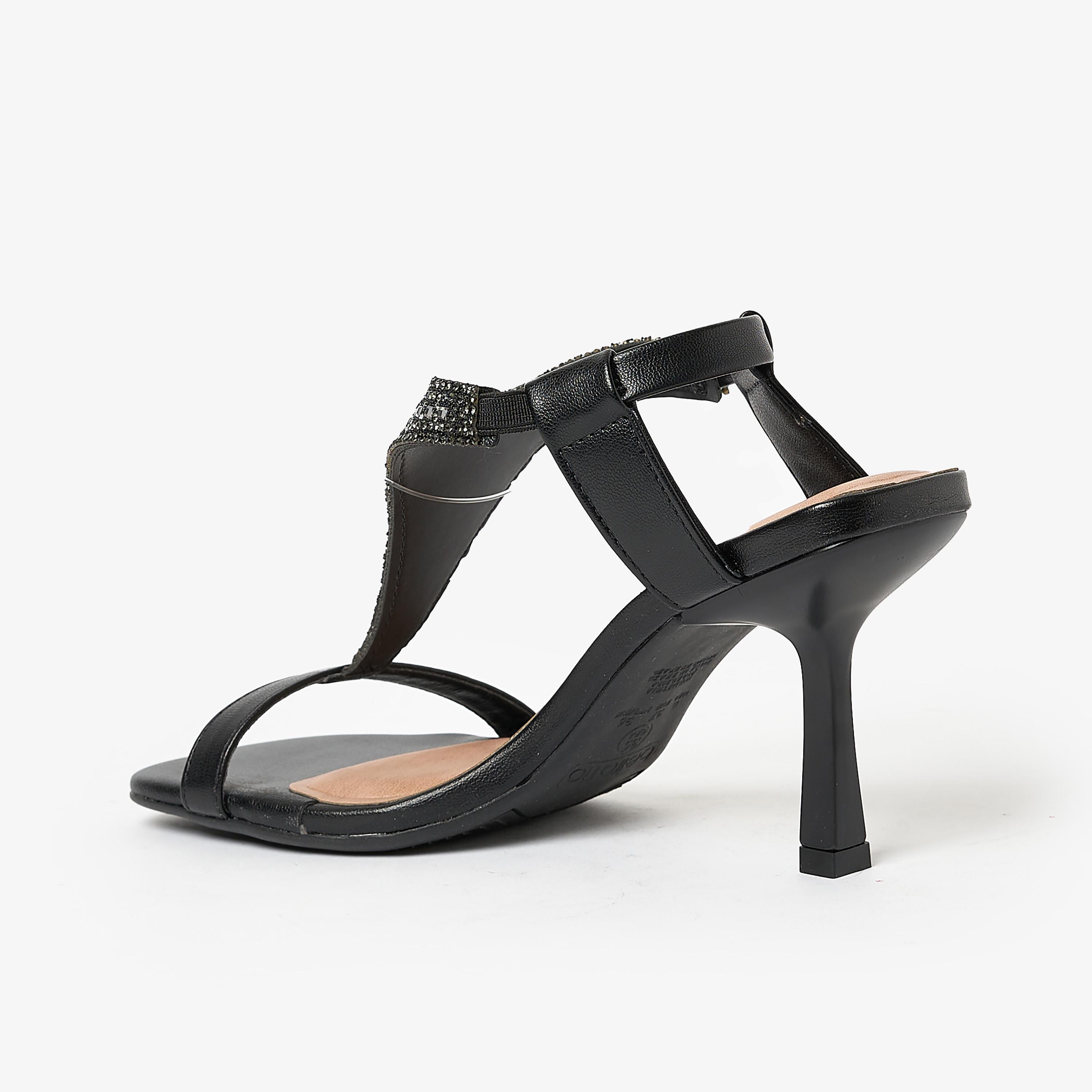 صنادل نسائية من بيرا ريو بكعب ستيليتو وشريط رفيع | 8490-108-9569-women-shoes-heels-image-3