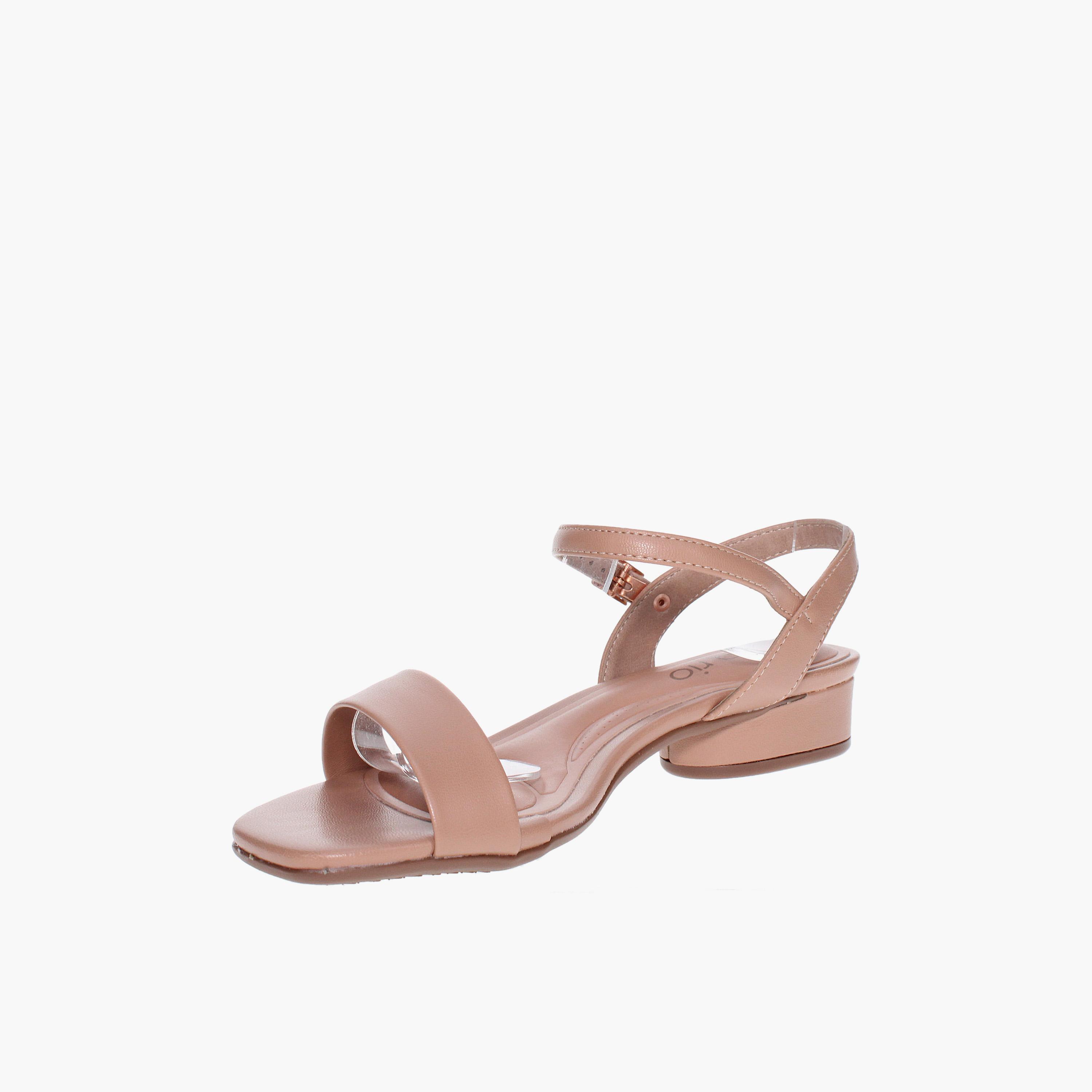 بييرا ريو - حذاء نسائي كعب عريض وحزام بمشبك | 8504-102-9569-52531-women-shoes-sandals-heeled-image-5