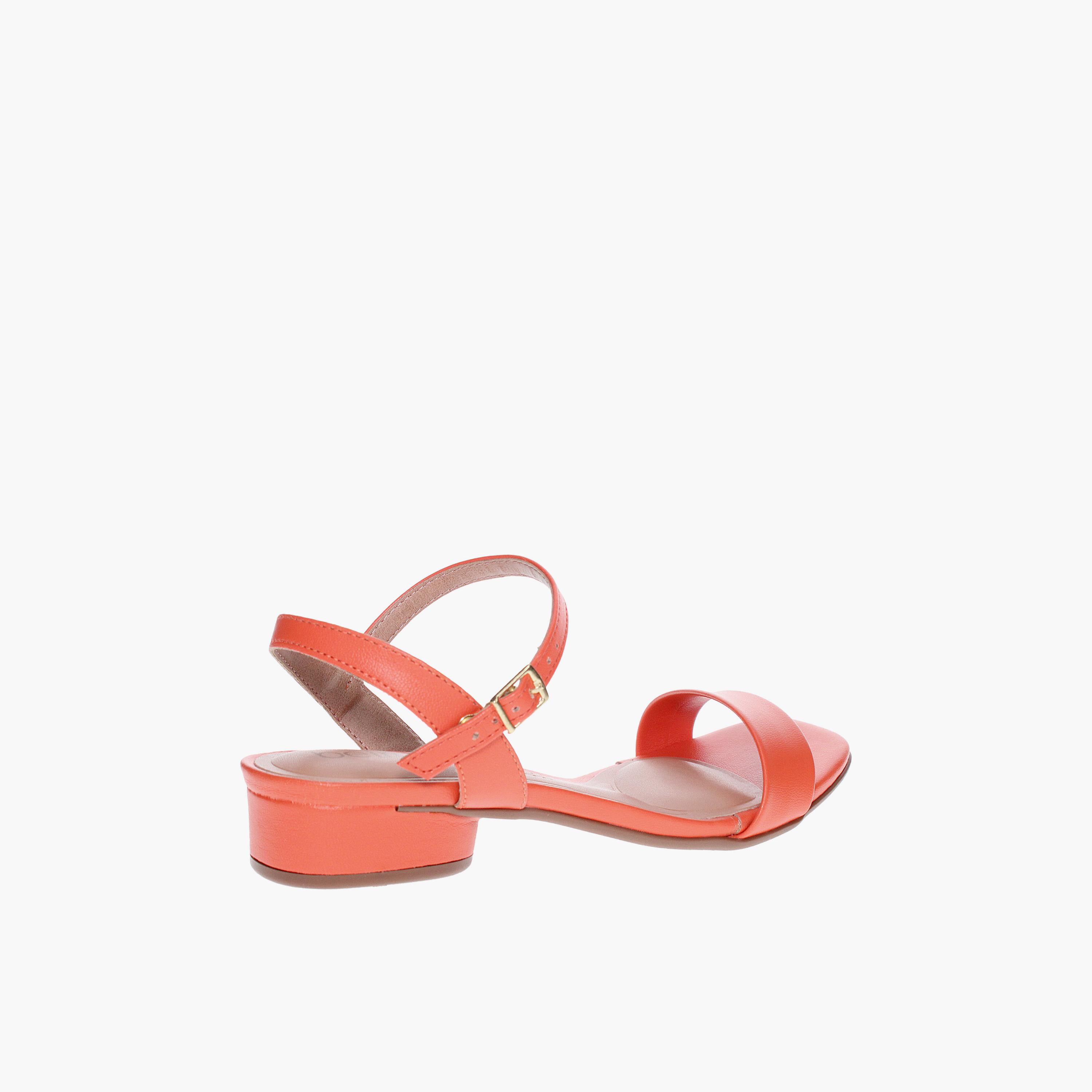 Beira Rio by Geoomnii  Women's Buckle Strap Block Heels | 8504-102-9569-90501       -women-shoes-sandals-heeled-image-4