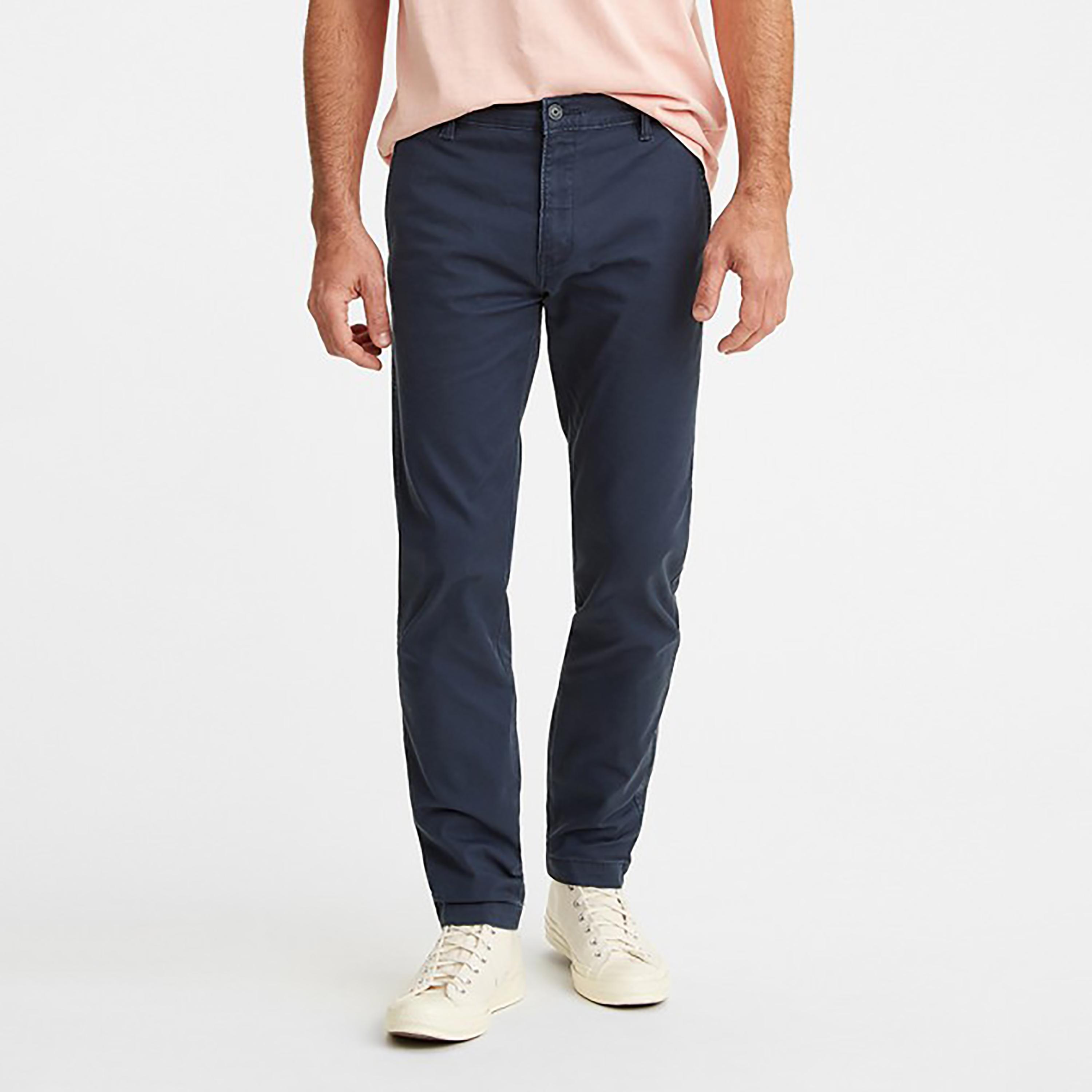 Levi's Plain Mid-Rise Chinos Pants-men-clothing-bottoms-trousersandchinos-chinos-image-1