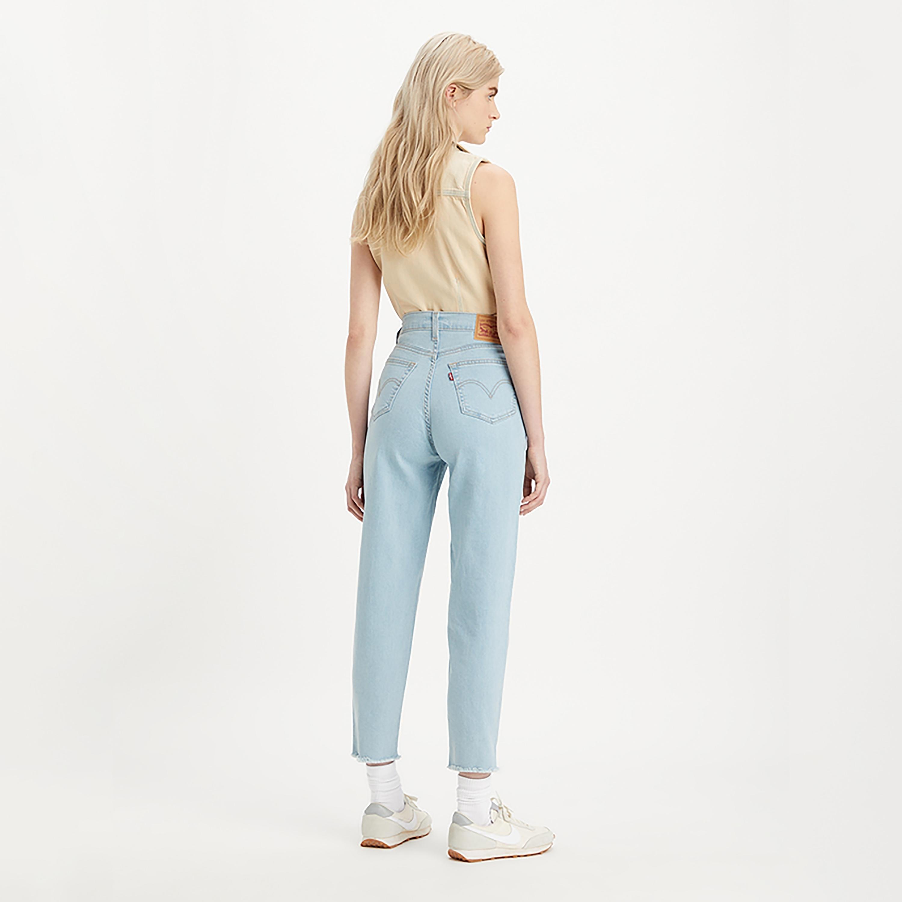 بنطال جينز من ليفايز بلون ازرق ذو بوي فريند فت بمرتفع الارتفاع-women-clothing-bottoms-jeans-image-3