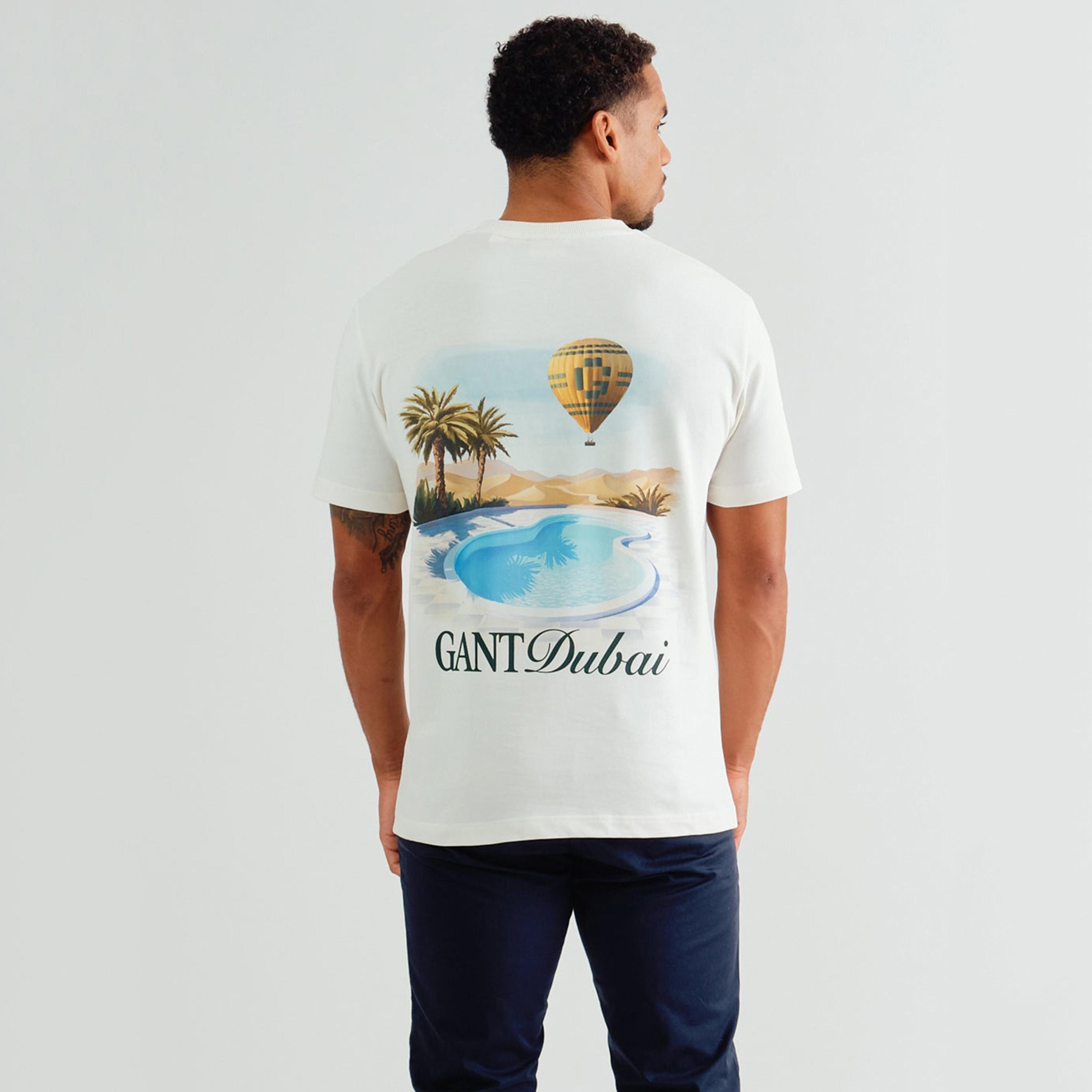 Gant Graphic Regular Fit Short Sleeves Crew Neck Men's T-Shirt-men-clothing-tshirtsandpolos-tshirts-image-4