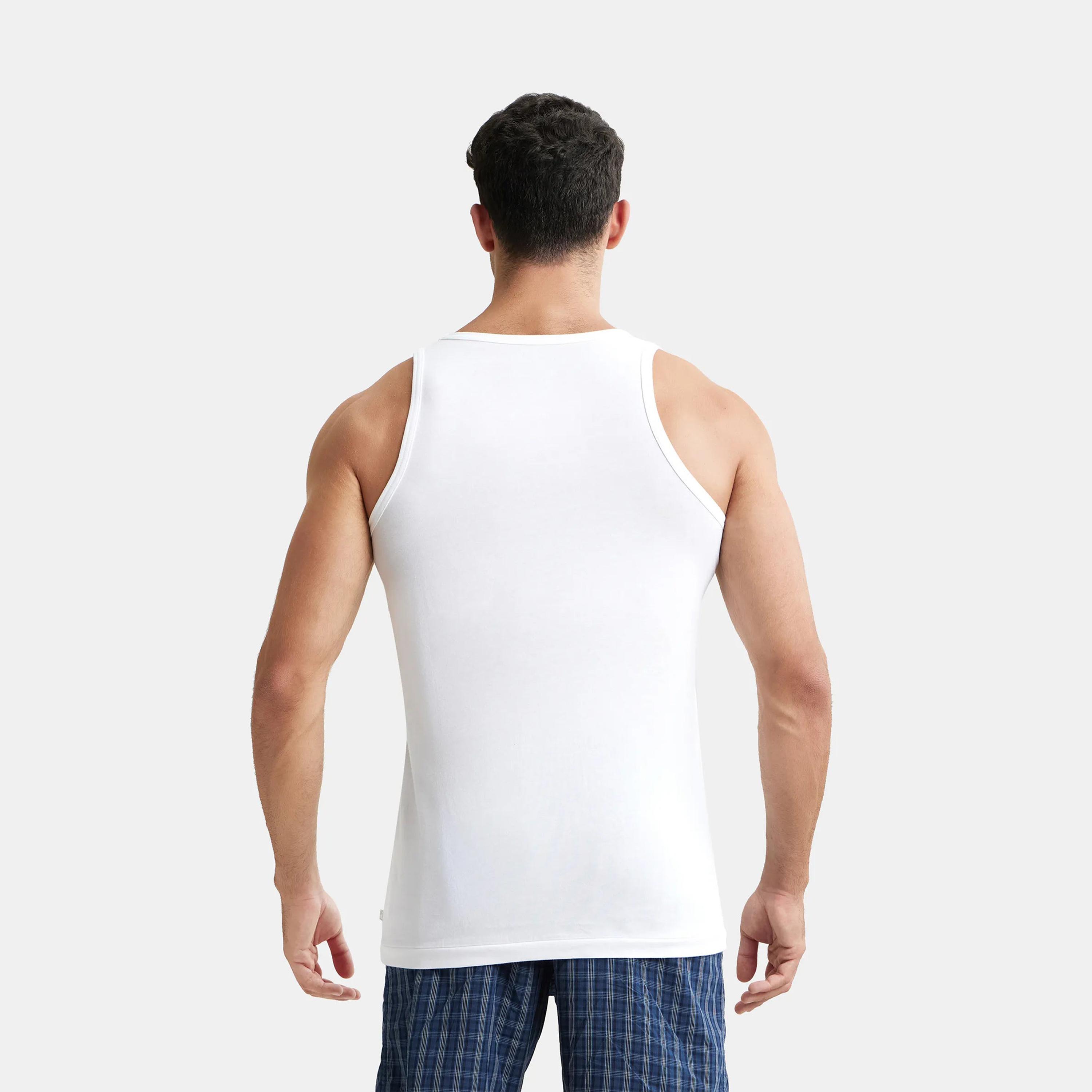 عبوة الفارس المكونة من 3 سترة رجالية برقبة مغرفة سادة-men-clothing-innerwear-vests-image-4