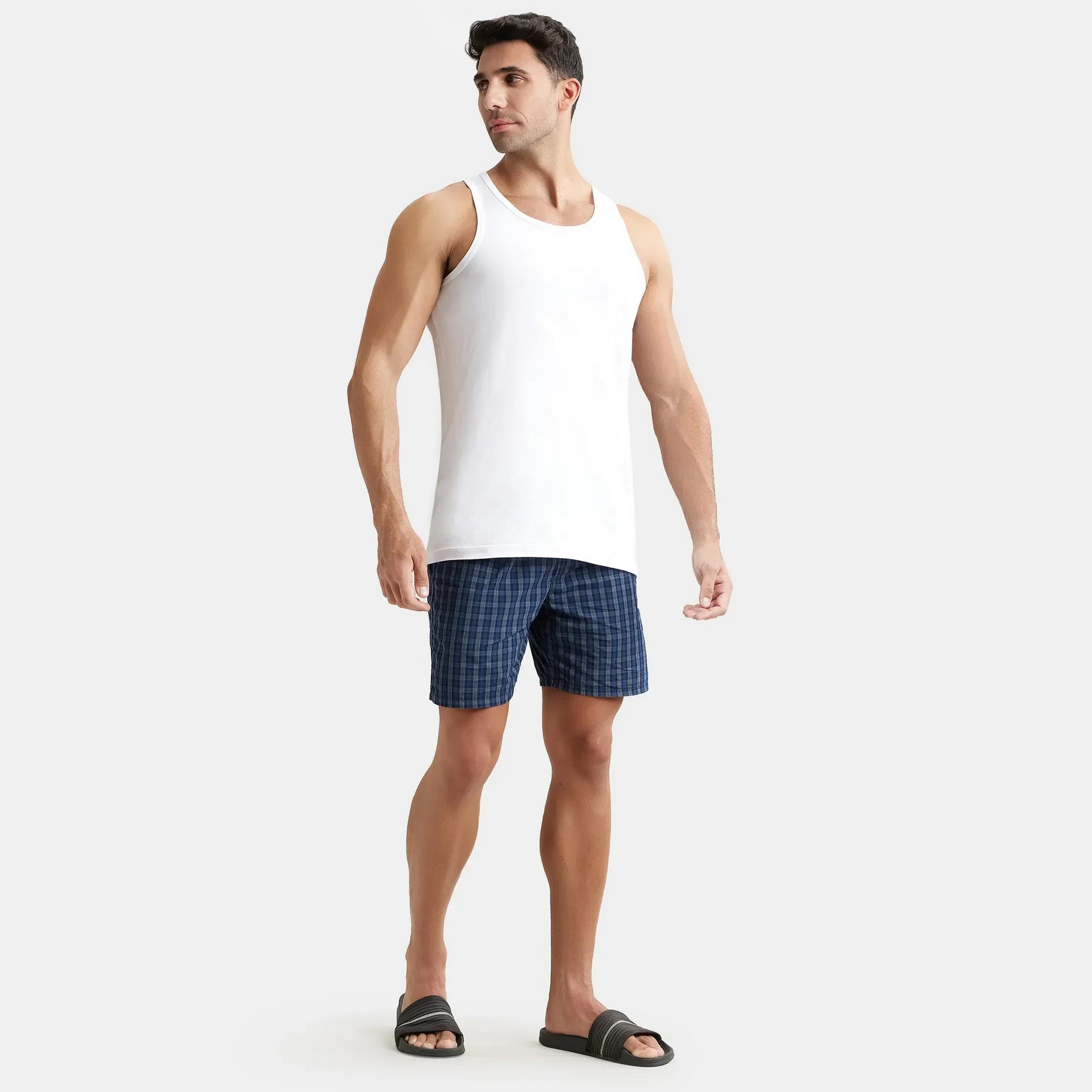 Jockey Pack of 3 Plain Scoop Neck Sleeveless Men's Vest-men-clothing-innerwear-vests-image-3