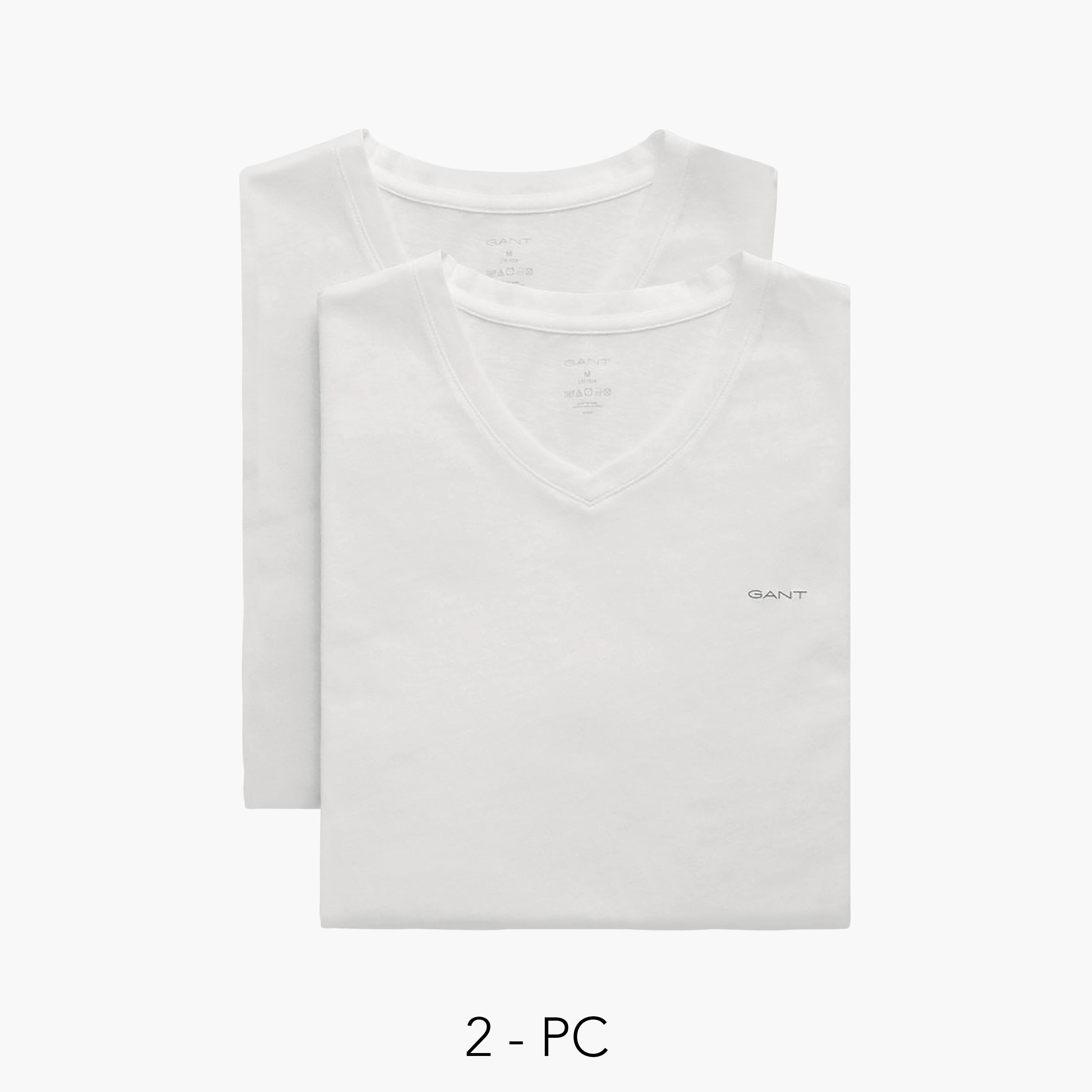 Gant Pack of 2 Plain Crew Neck Short Sleeves T-Shirt-men-clothing-tshirtsandpolos-tshirts-image-1