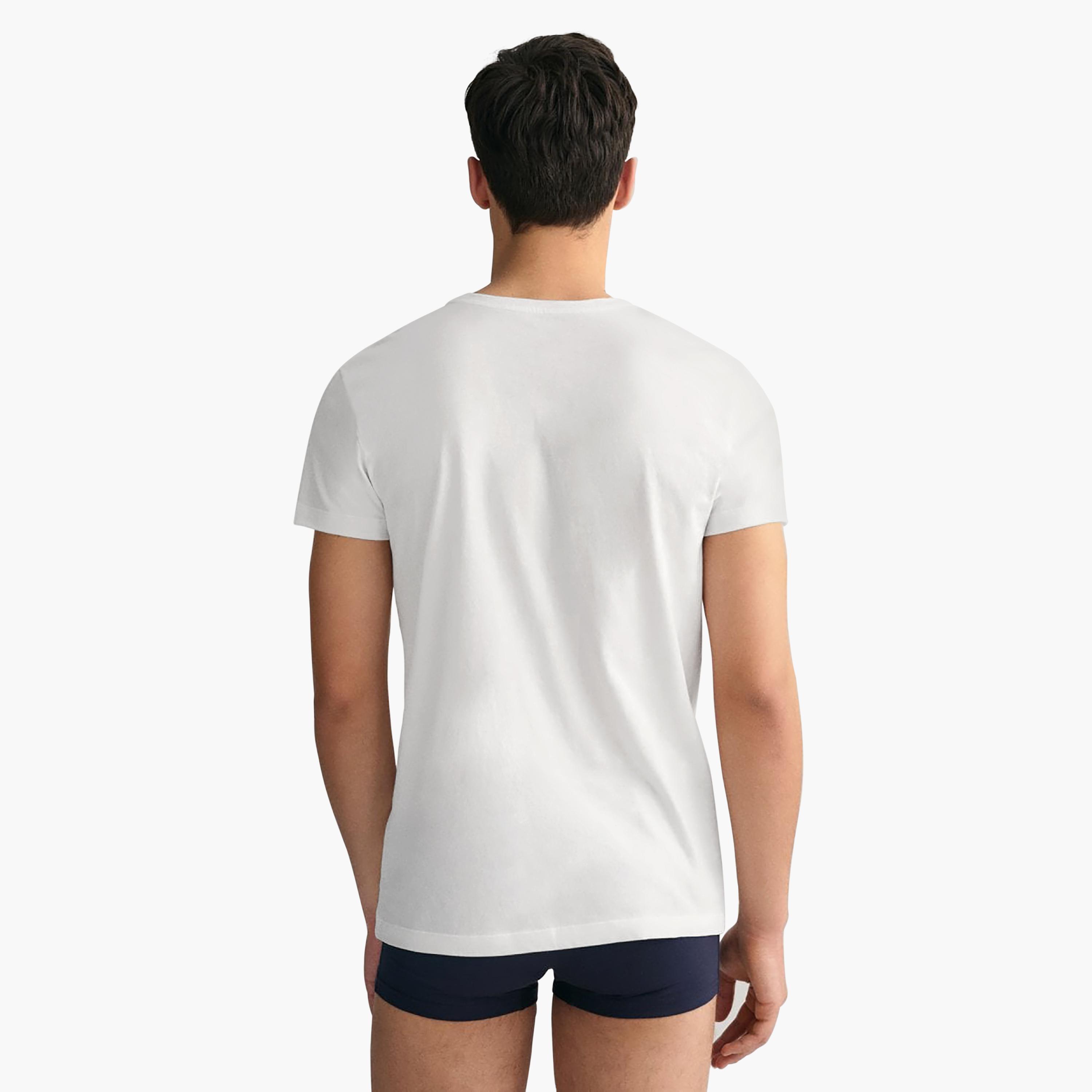 Gant Pack of 2 Plain Crew Neck Short Sleeves T-Shirt-men-clothing-tshirtsandpolos-tshirts-image-4
