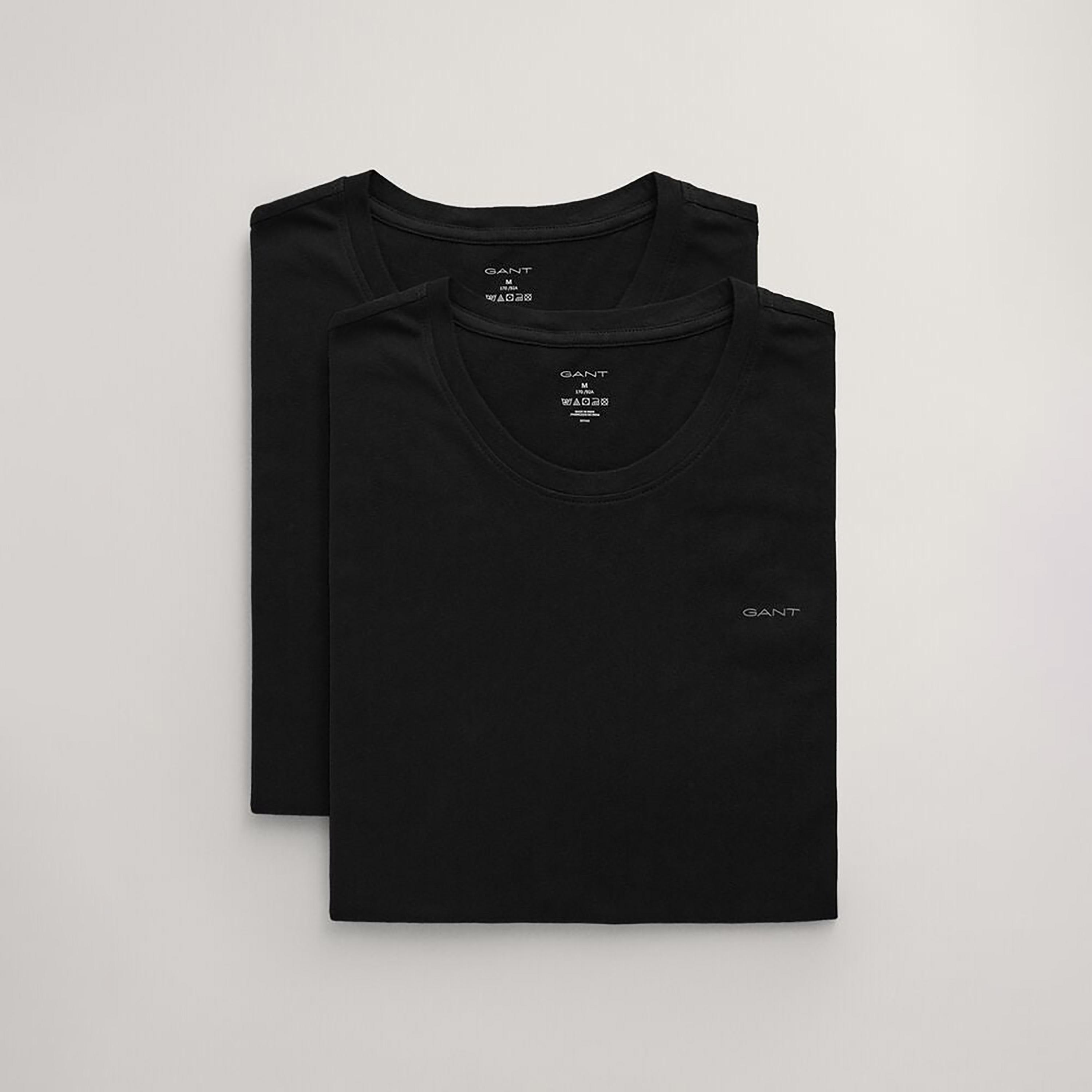 Gant Plain Round Neck Short Sleeves Men's T-Shirt-men-clothing-tshirtsandpolos-tshirts-image-1