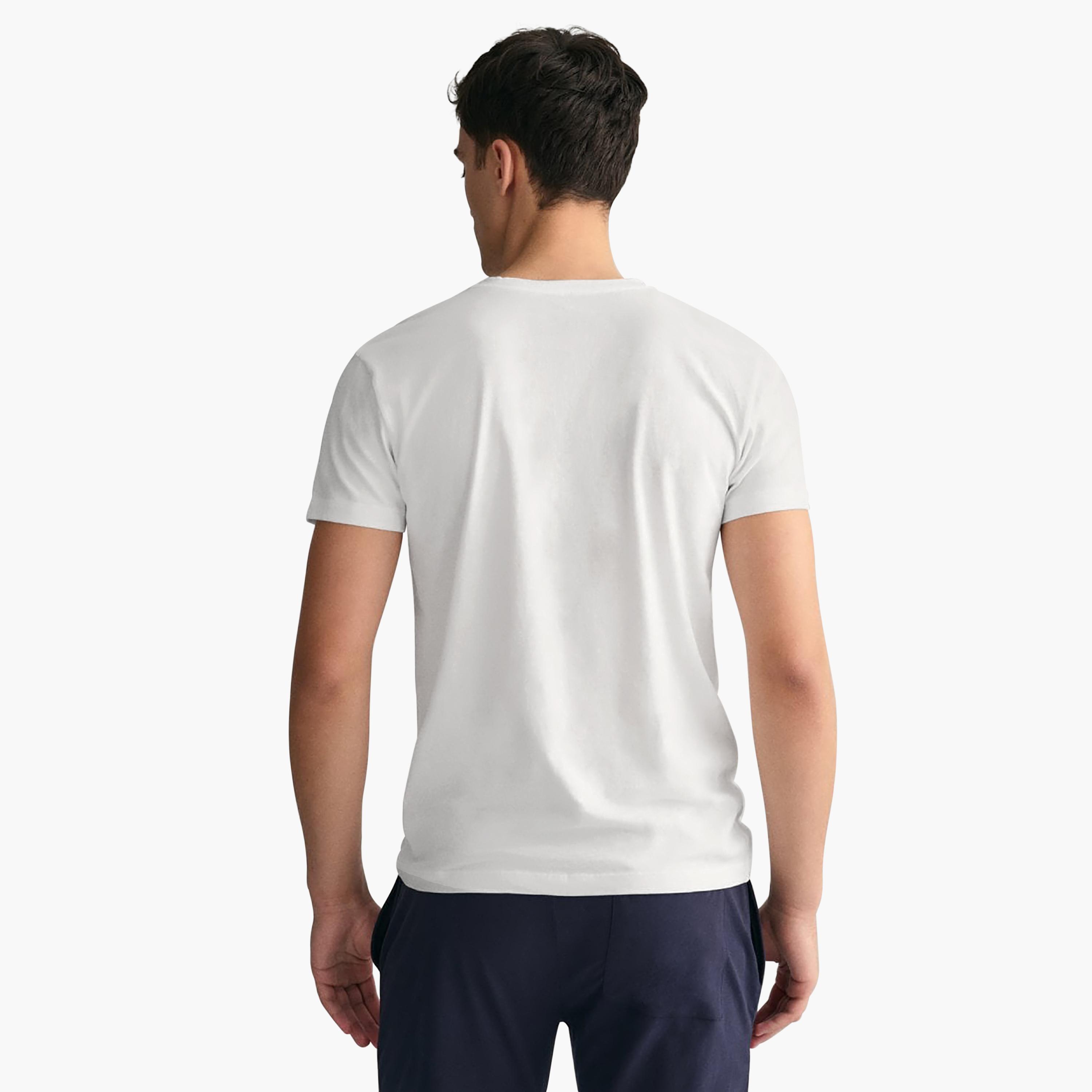 Gant Pack of 2 Plain Crew Neck Short Sleeves T-Shirt-men-clothing-tshirtsandpolos-tshirts-image-4