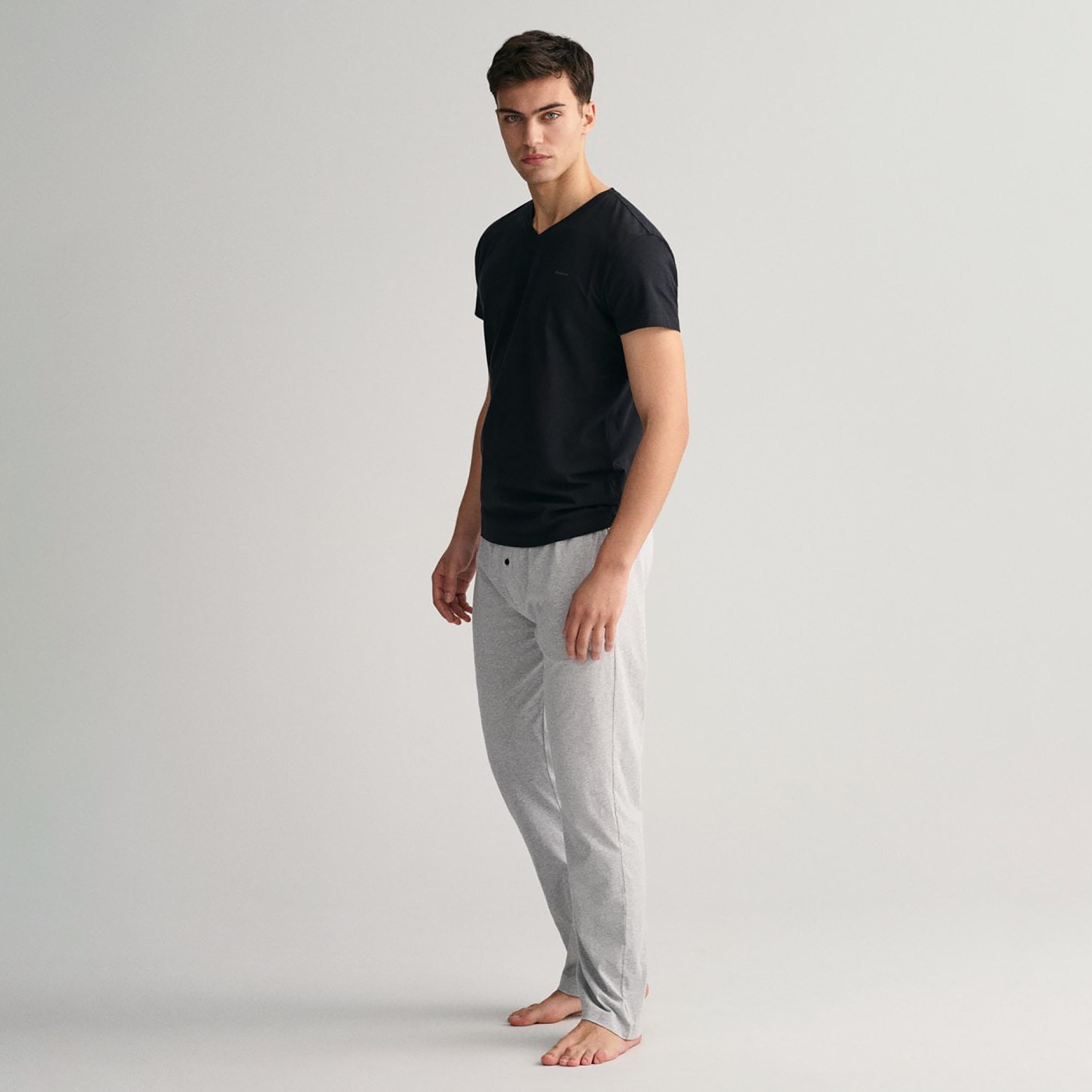 مجموعة جانت مكونة من 2 تي شيرت سادة بياقة دائرية وأكمام قصيرة-men-clothing-tshirtsandpolos-tshirts-image-3