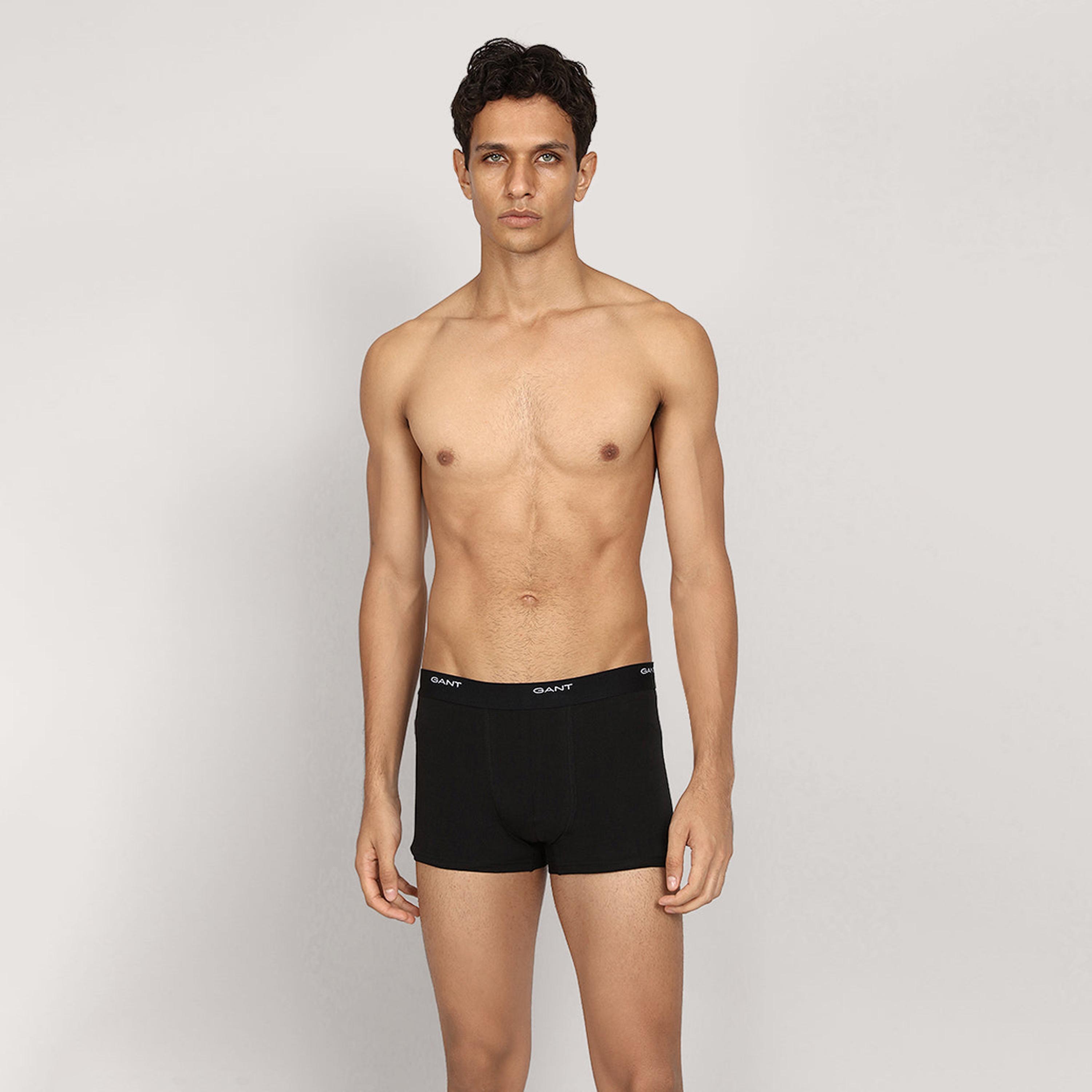 عبوة من 3 سراويل داخلية رجالية بخصر متوسط بطبعة شعار الماركة من جانت-men-clothing-innerwear-underwear-image-5