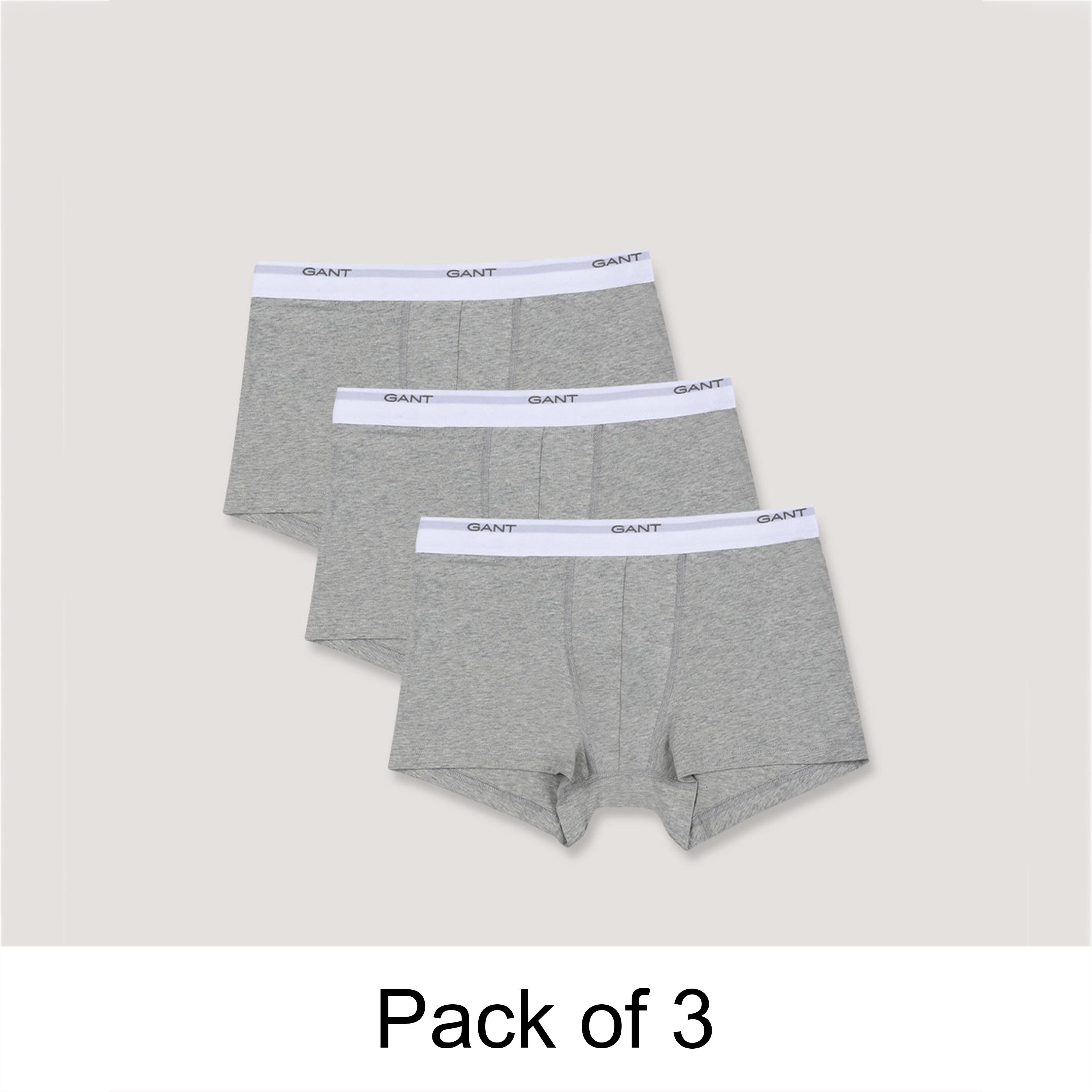 عبوة من 3 سراويل داخلية رجالية بخصر متوسط بطبعة شعار الماركة من جانت-men-clothing-innerwear-underwear-image-6