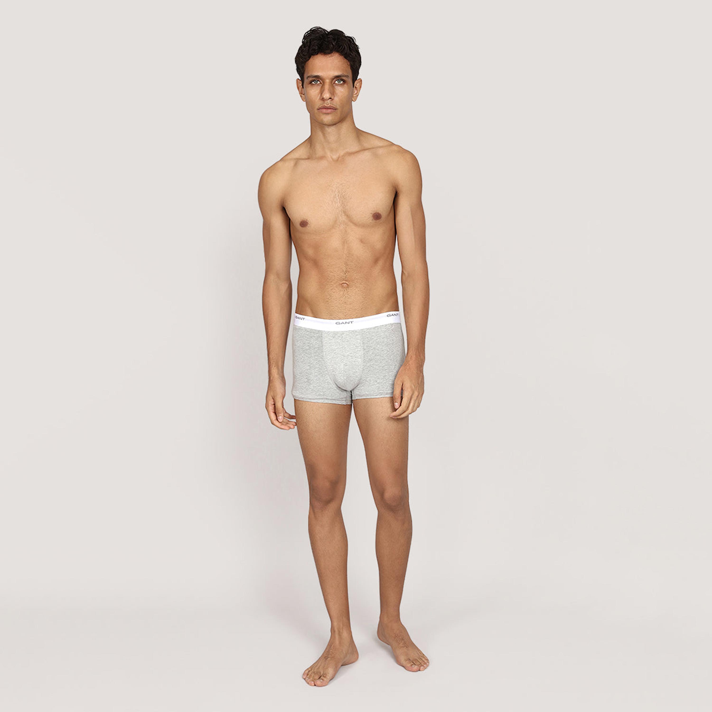 عبوة من 3 سراويل داخلية رجالية بخصر متوسط بطبعة شعار الماركة من جانت-men-clothing-innerwear-underwear-image-7