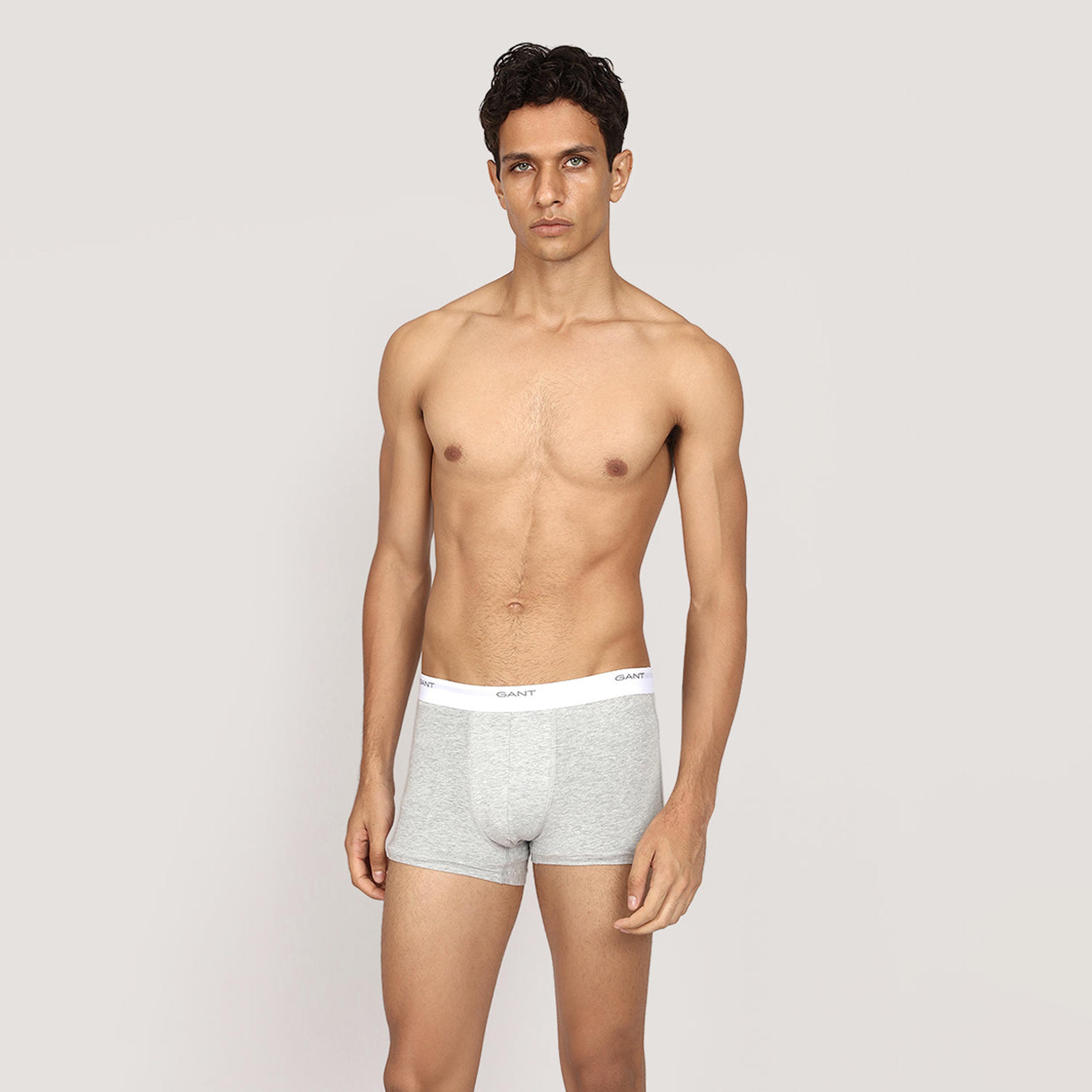 عبوة من 3 سراويل داخلية رجالية بخصر متوسط بطبعة شعار الماركة من جانت-men-clothing-innerwear-underwear-image-10