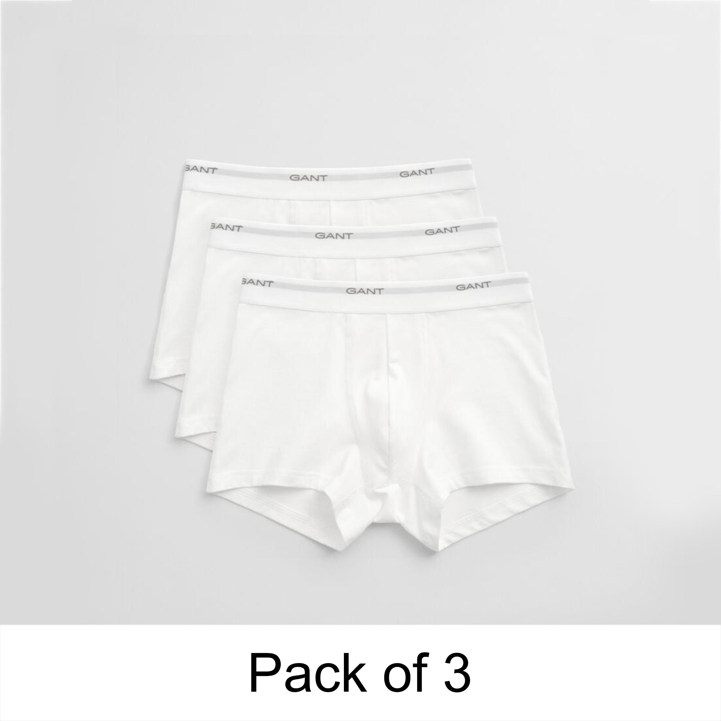 عبوة من 3 سراويل داخلية رجالية بخصر متوسط بطبعة شعار الماركة من جانت-men-clothing-innerwear-underwear-image-11