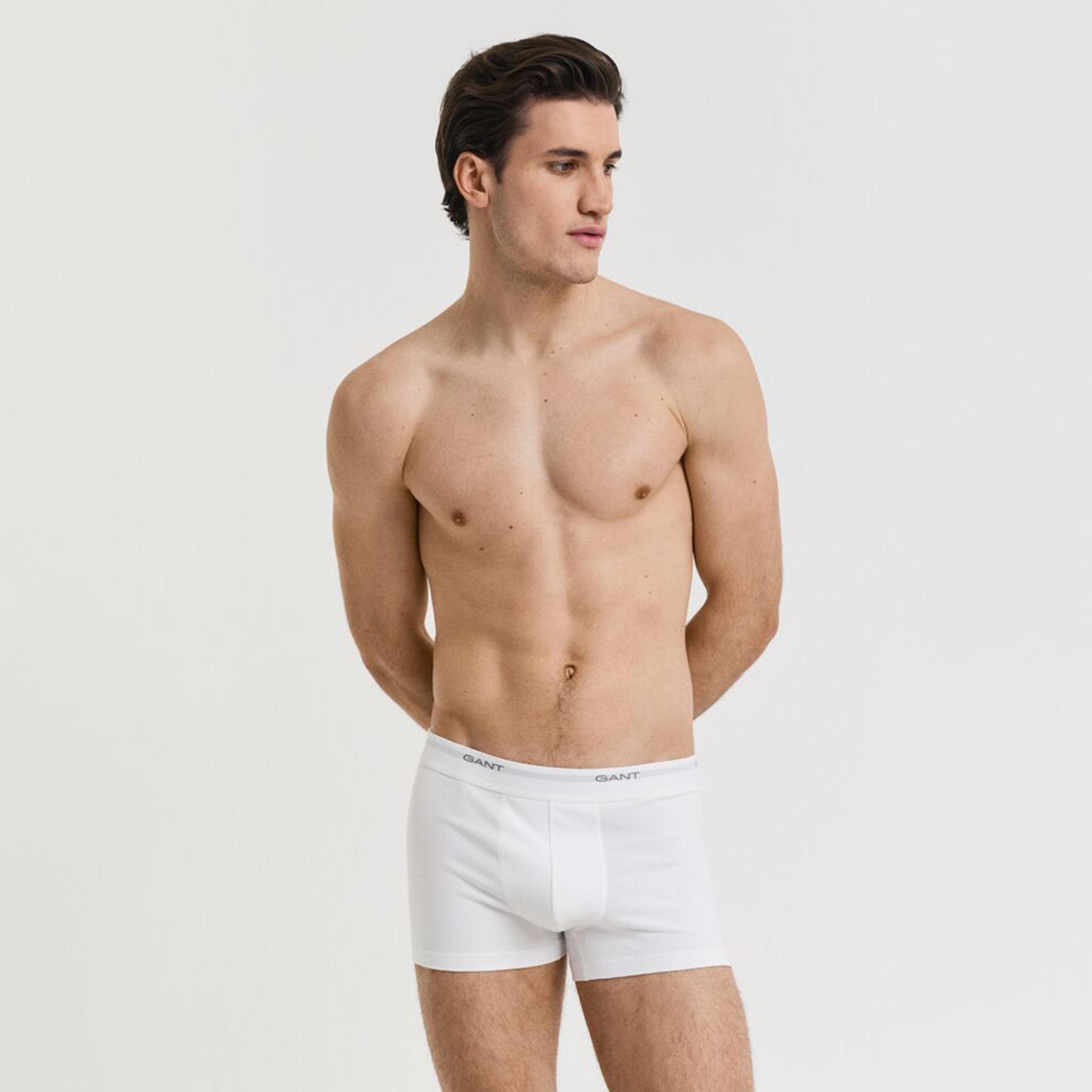 عبوة من 3 سراويل داخلية رجالية بخصر متوسط بطبعة شعار الماركة من جانت-men-clothing-innerwear-underwear-image-12