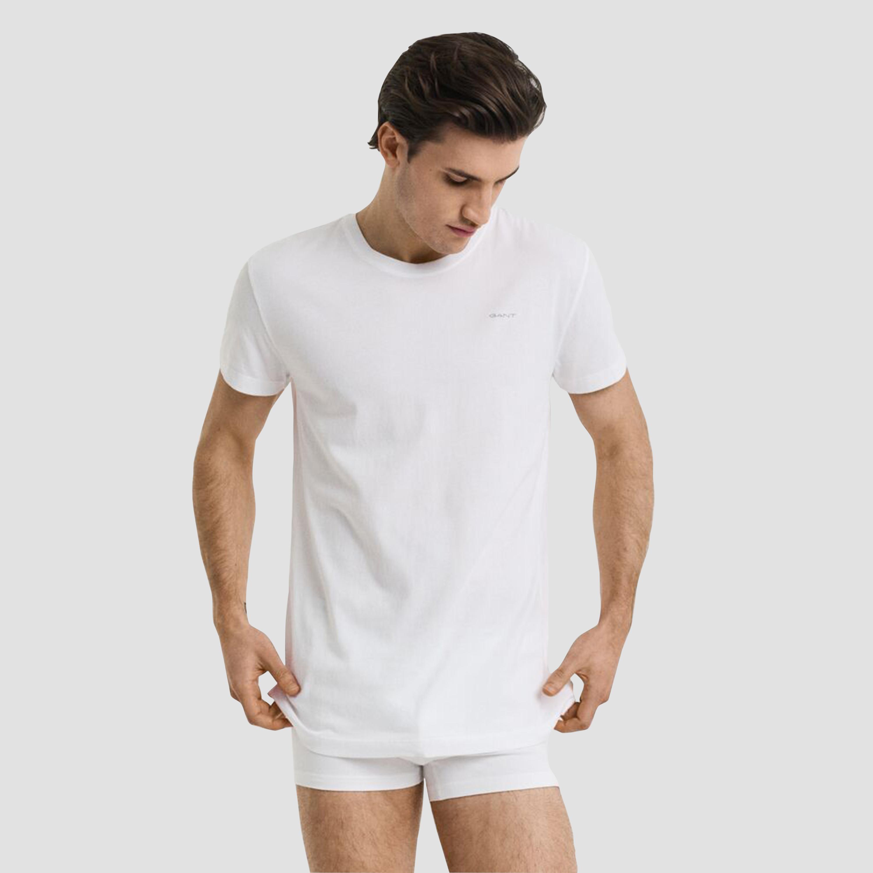 تيشيرت رجالي بياقة دائرية وأكمام قصيرة وسادة من جانت.-men-clothing-tshirtsandpolos-tshirts-image-6