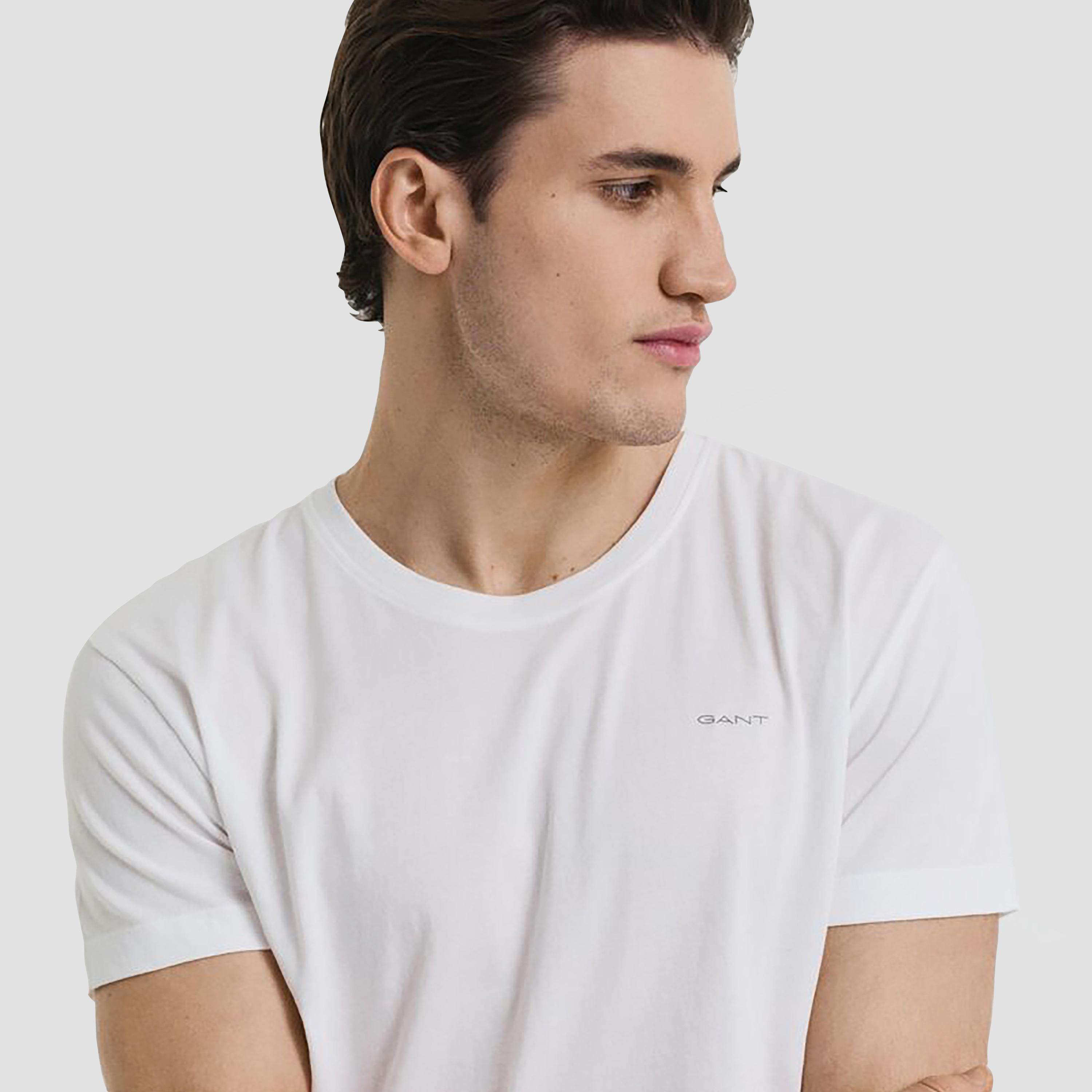 تيشيرت رجالي بياقة دائرية وأكمام قصيرة وسادة من جانت.-men-clothing-tshirtsandpolos-tshirts-image-7