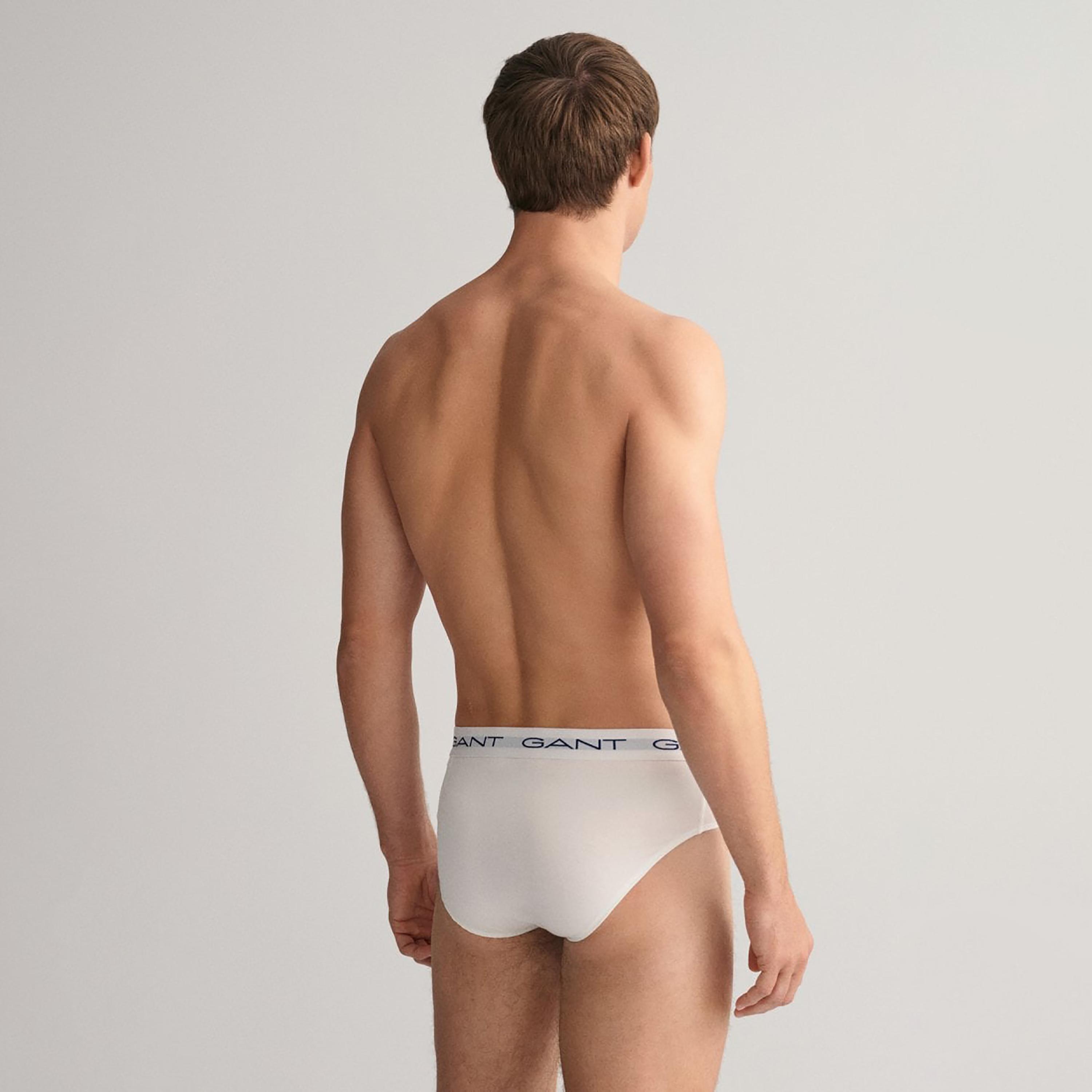 مجموعة جانت مكونة من 3 سراويل داخلية بخصر مطاطي تحمل العلامة التجارية-men-clothing-innerwear-underwear-image-3