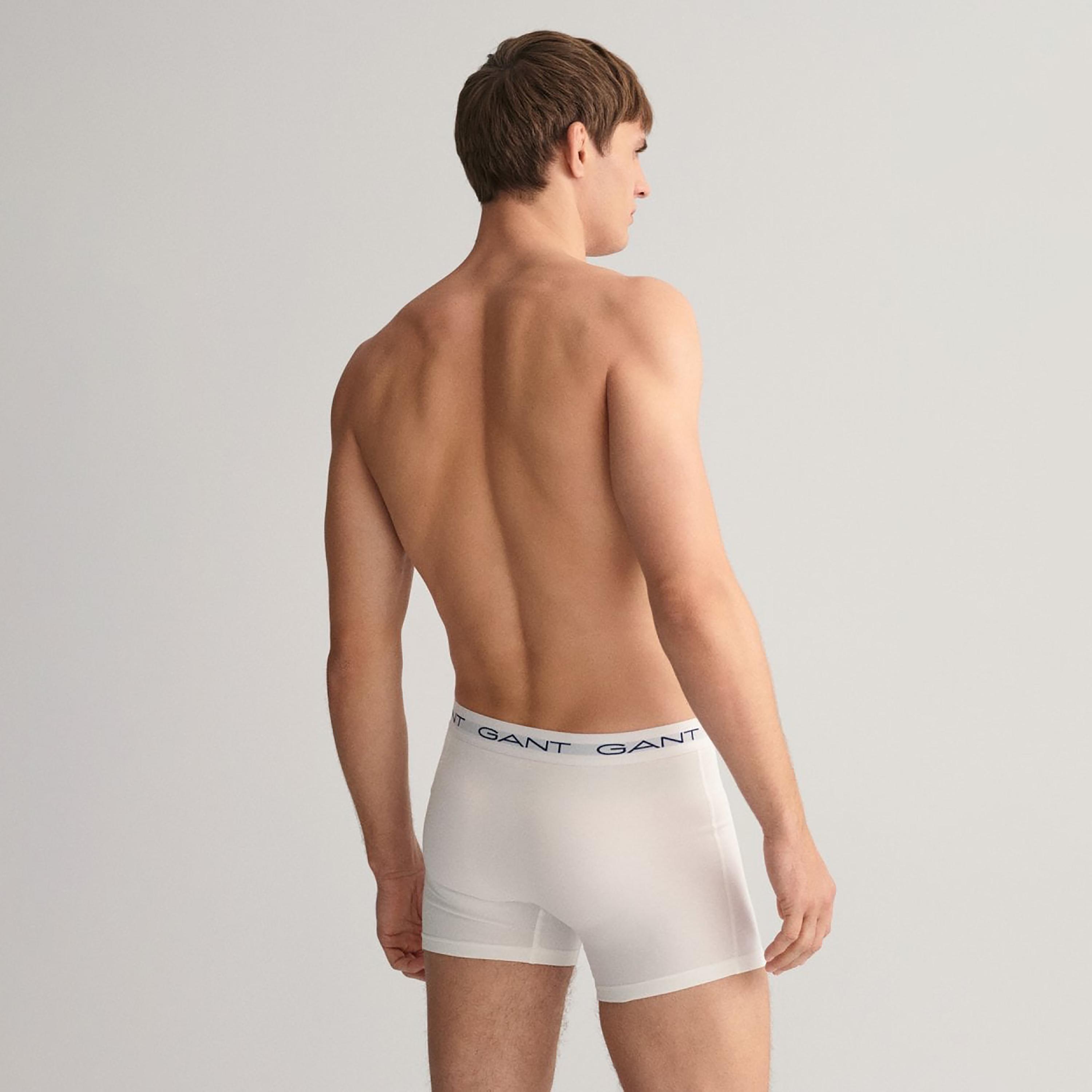 Gant Pack of 3 Branding Elasticated Waist Boxer Briefs-men-clothing-innerwear-underwear-image-4