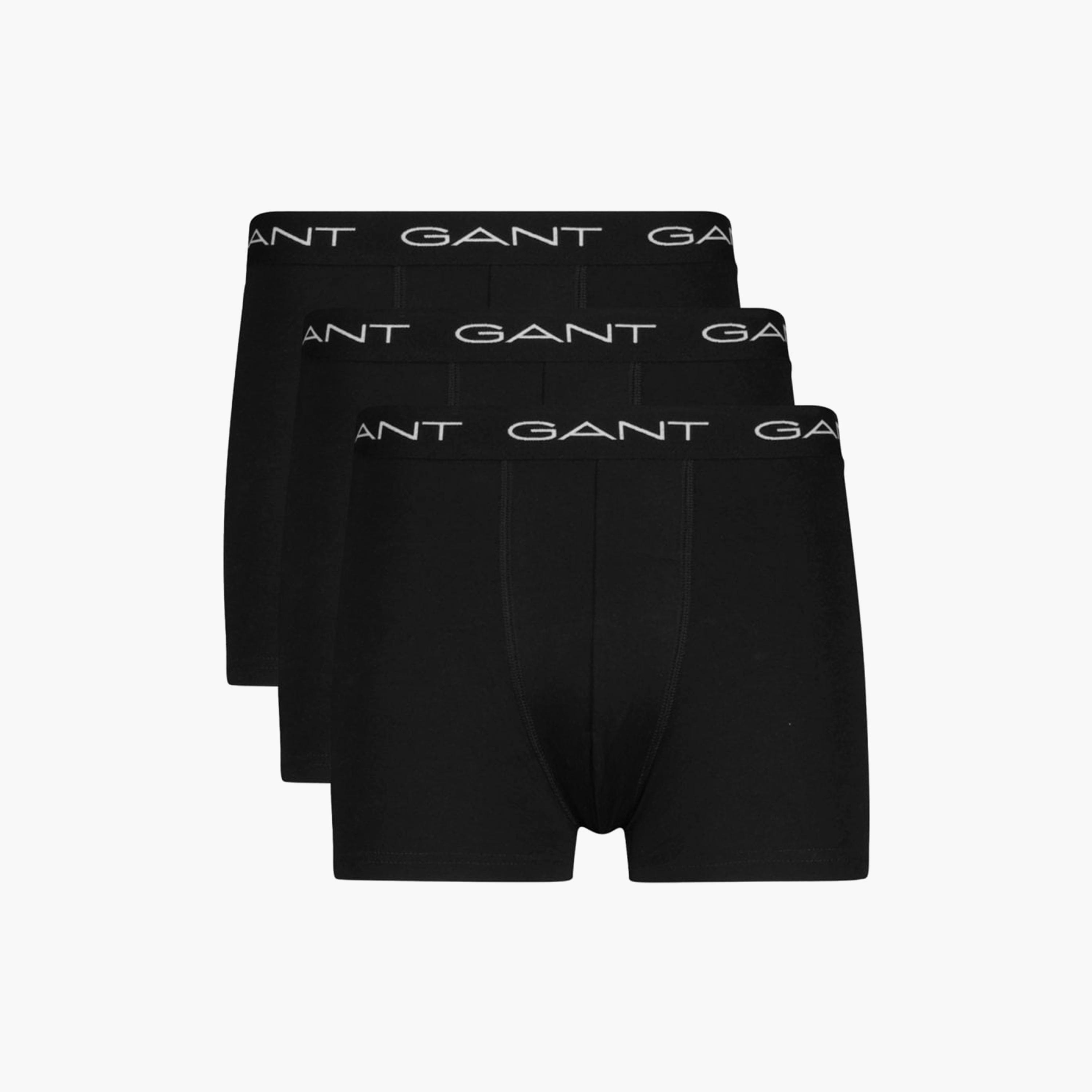 Gant Pack of 3 Branding Elasticated Waist Boxer Briefs-men-clothing-innerwear-underwear-image-1