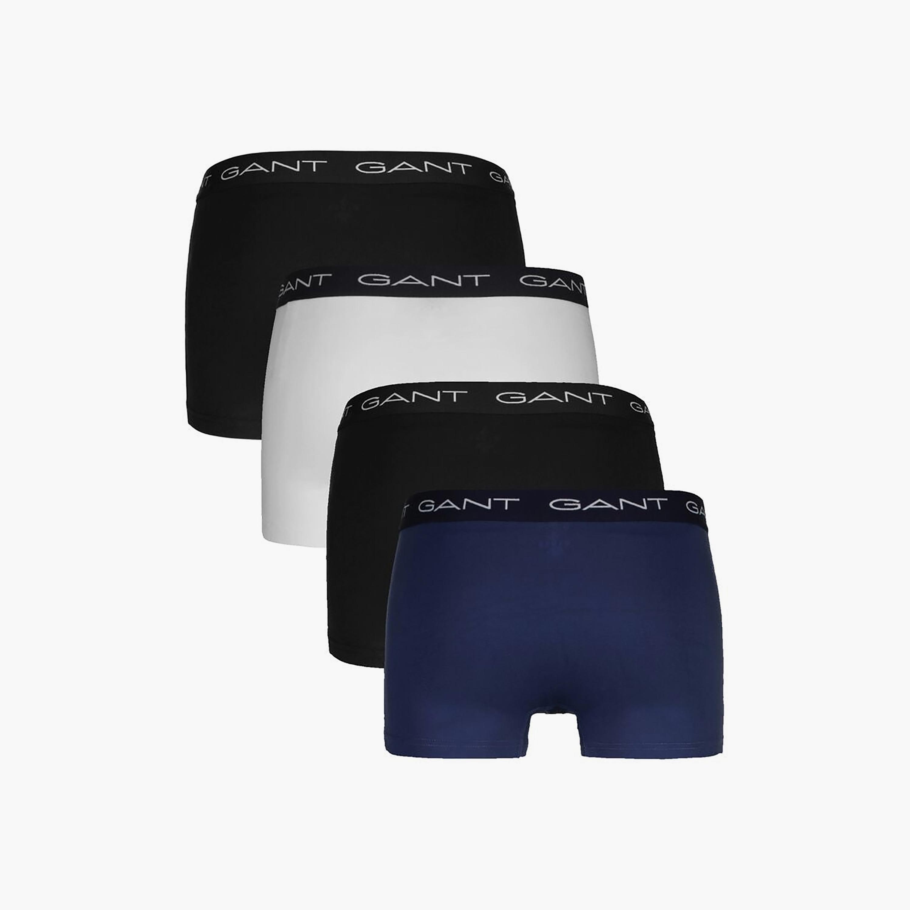 مجموعة غانت مكونة من 4 سراويل داخلية للرجال بحزام خصر مطاطي متوسط ​​الارتفاع-men-clothing-innerwear-underwear-image-4