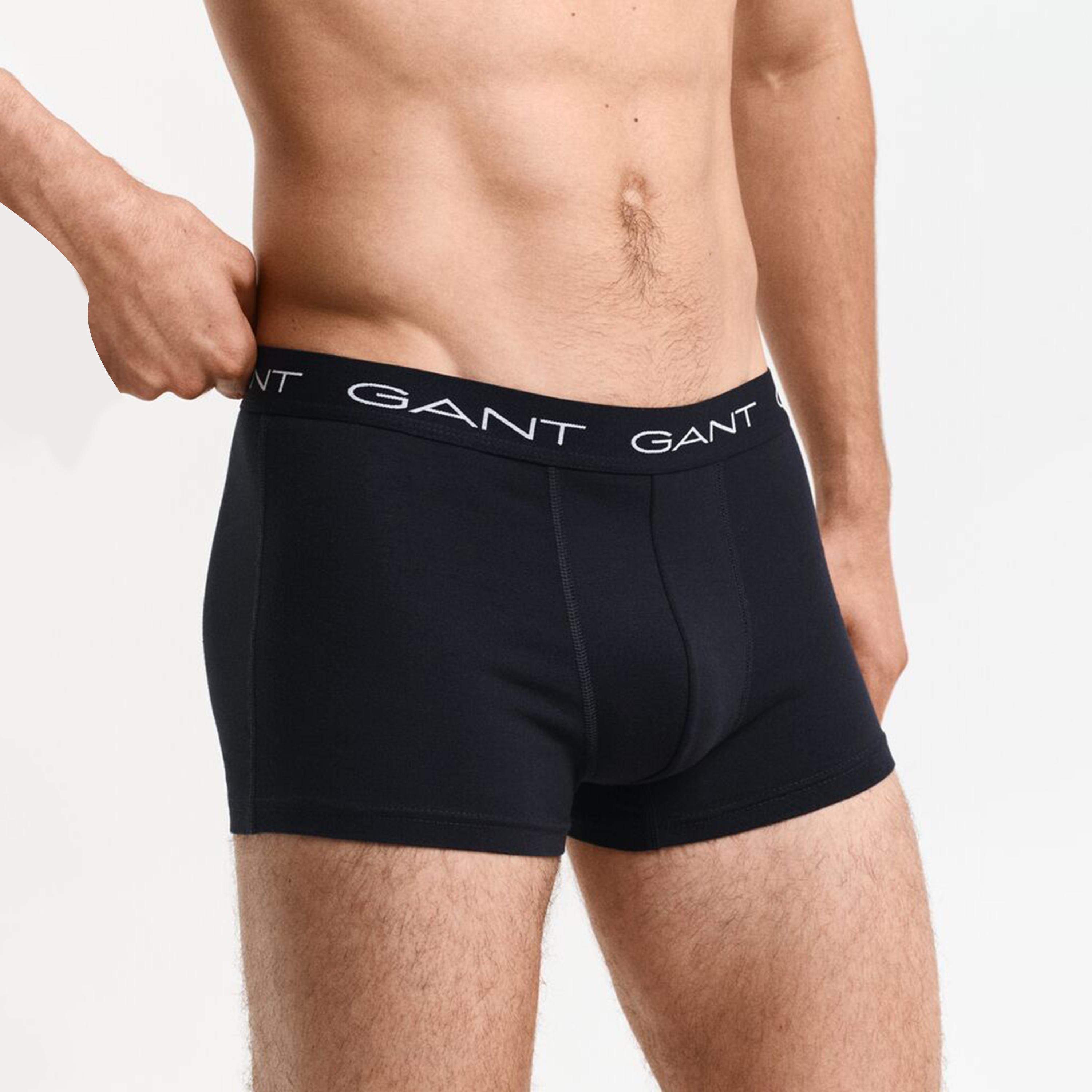 مجموعة غانت مكونة من 5 سراويل داخلية للرجال بطباعة علامة تجارية منخفضة الارتفاع-men-clothing-innerwear-underwear-image-3