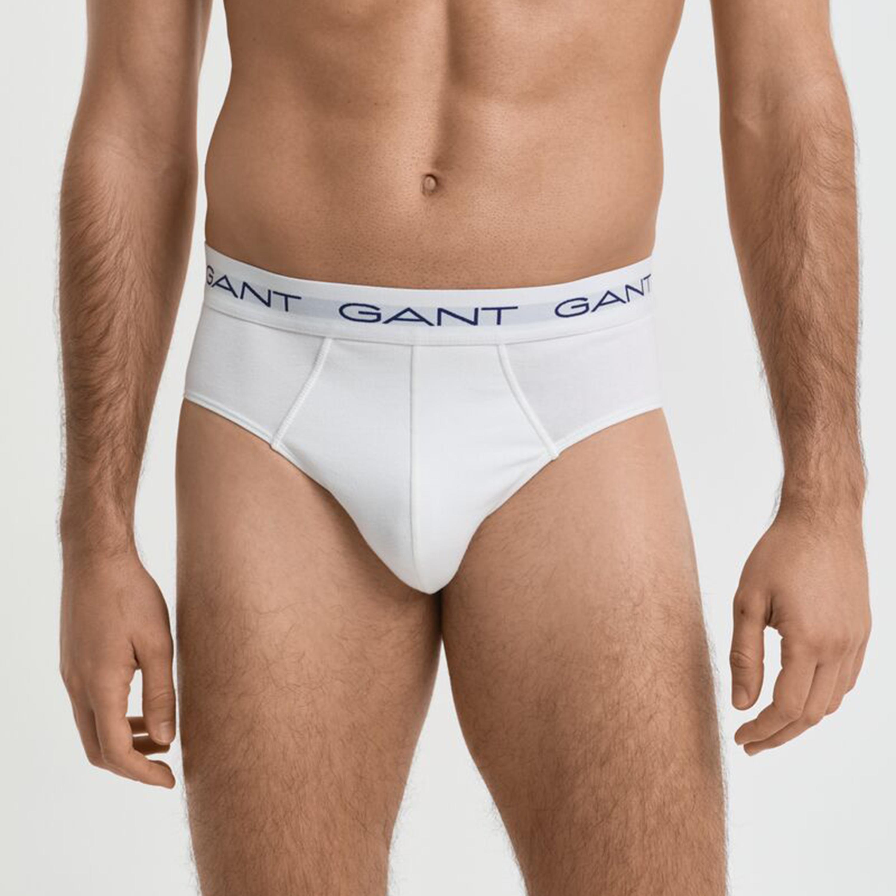 عبوة من 3 سراويل داخلية رجالية بخصر متوسط بطبعة شعار الماركة من جانت-men-clothing-innerwear-underwear-image-3