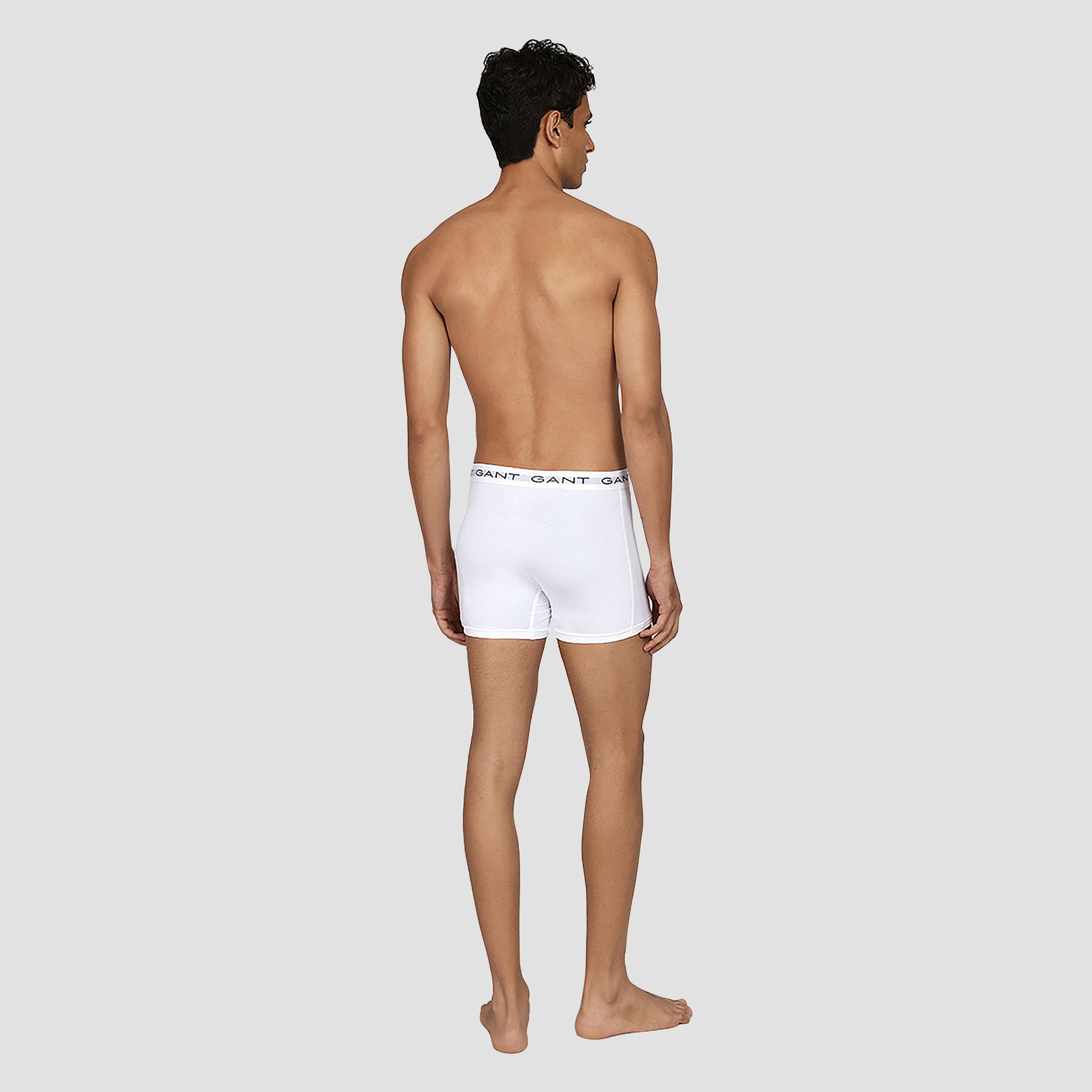 عبوة من 3 سراويل بوكسر داخلية رجالية بخصر متوسط بطبعة شعار الماركة من جانت-men-clothing-innerwear-underwear-image-5
