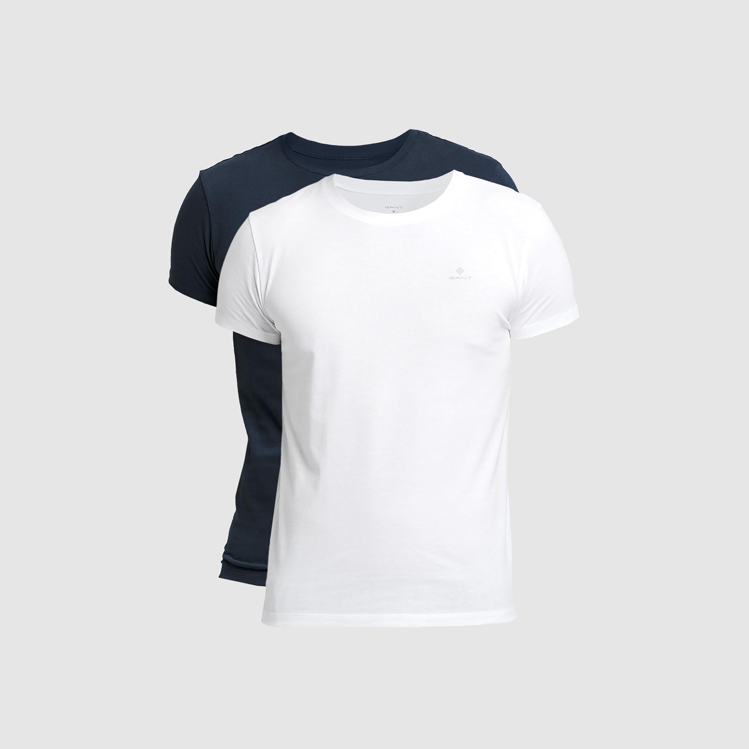 Gant Pack of 2 Plain Crew Neck Short Sleeves T-Shirt-men-clothing-tshirtsandpolos-tshirts-image-3