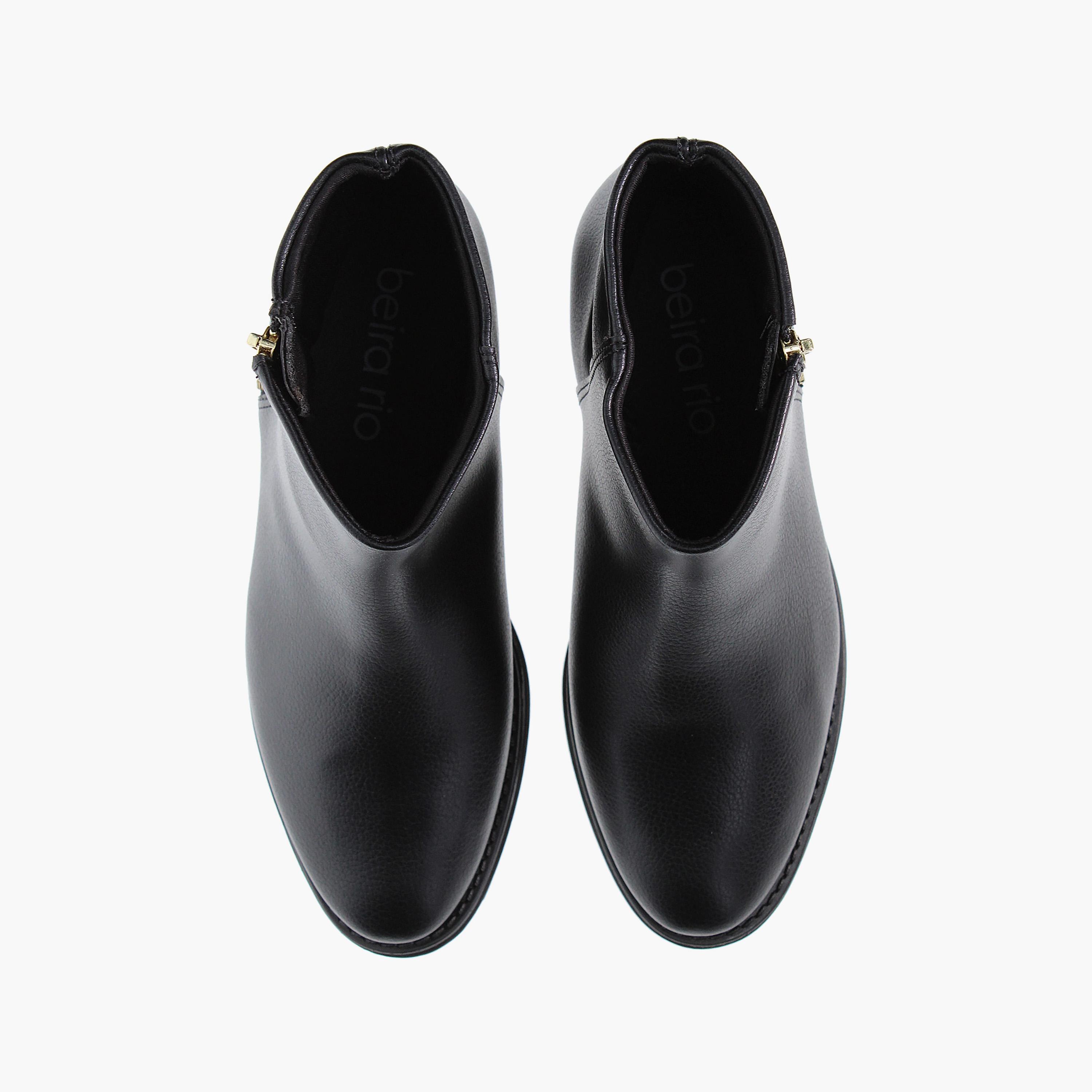 حذاء نسائي بكعب منخفض للكاحل مع سحاب للإغلاق من بيرا ريو-women-shoes-boots-image-5