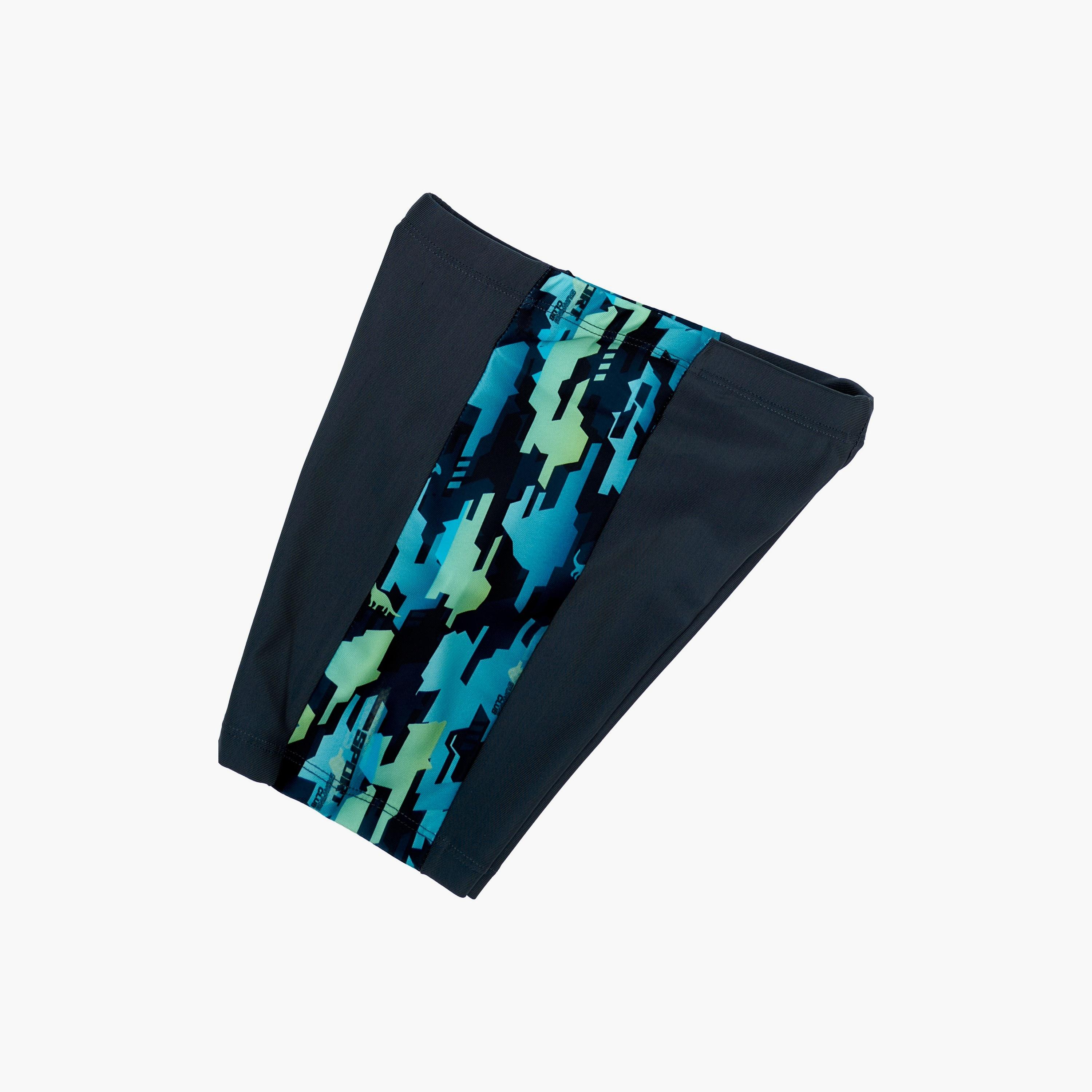 Babyqlo Sport Camo Printed Short Sleeves T-Shirt, Short with Cap-boys-clothing-swimwear-image-8