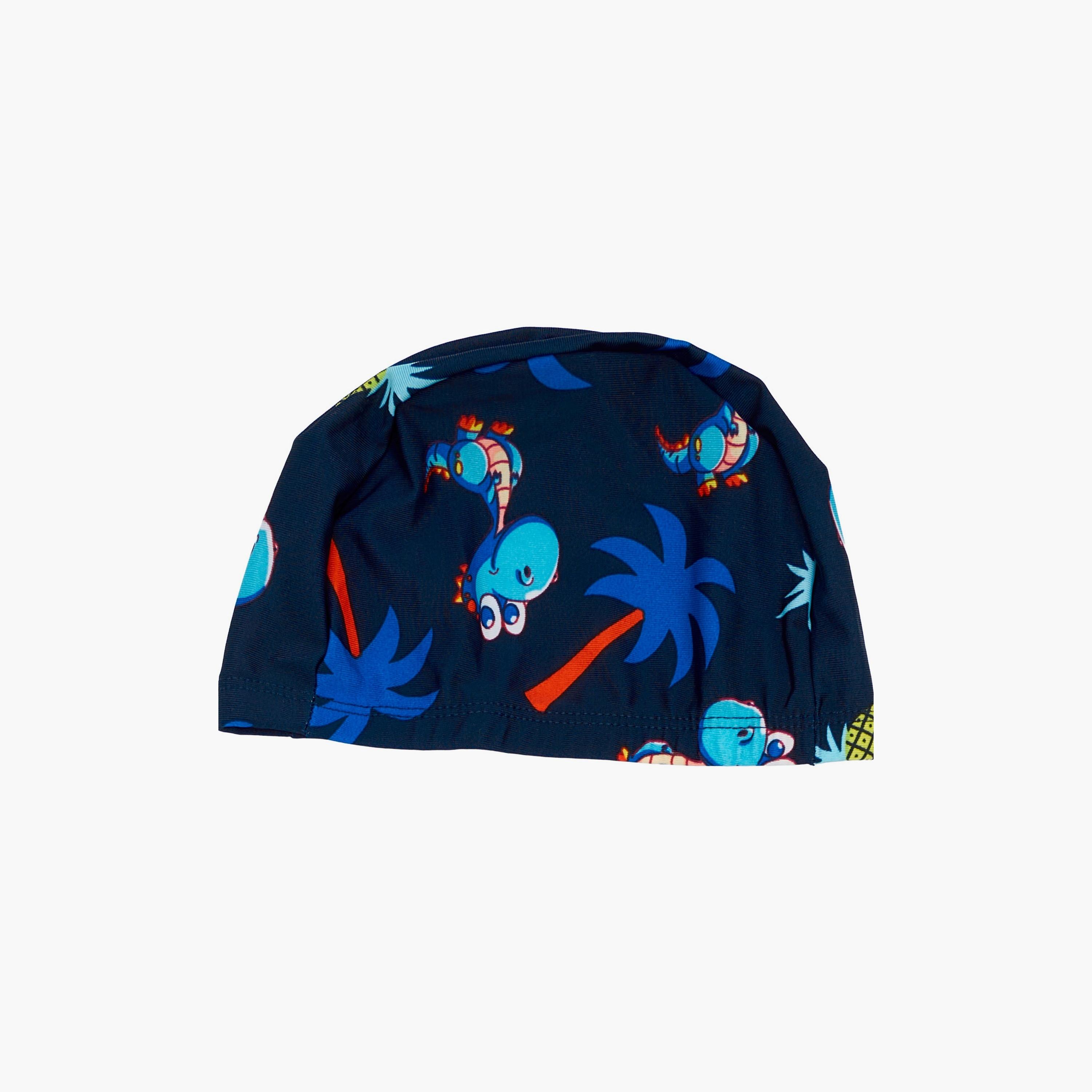 تي شيرت بأكمام قصيرة مطبوع عليه صورة ديناصور وشورت مع قبعة من بيبيكلو-boys-clothing-swimwear-image-3