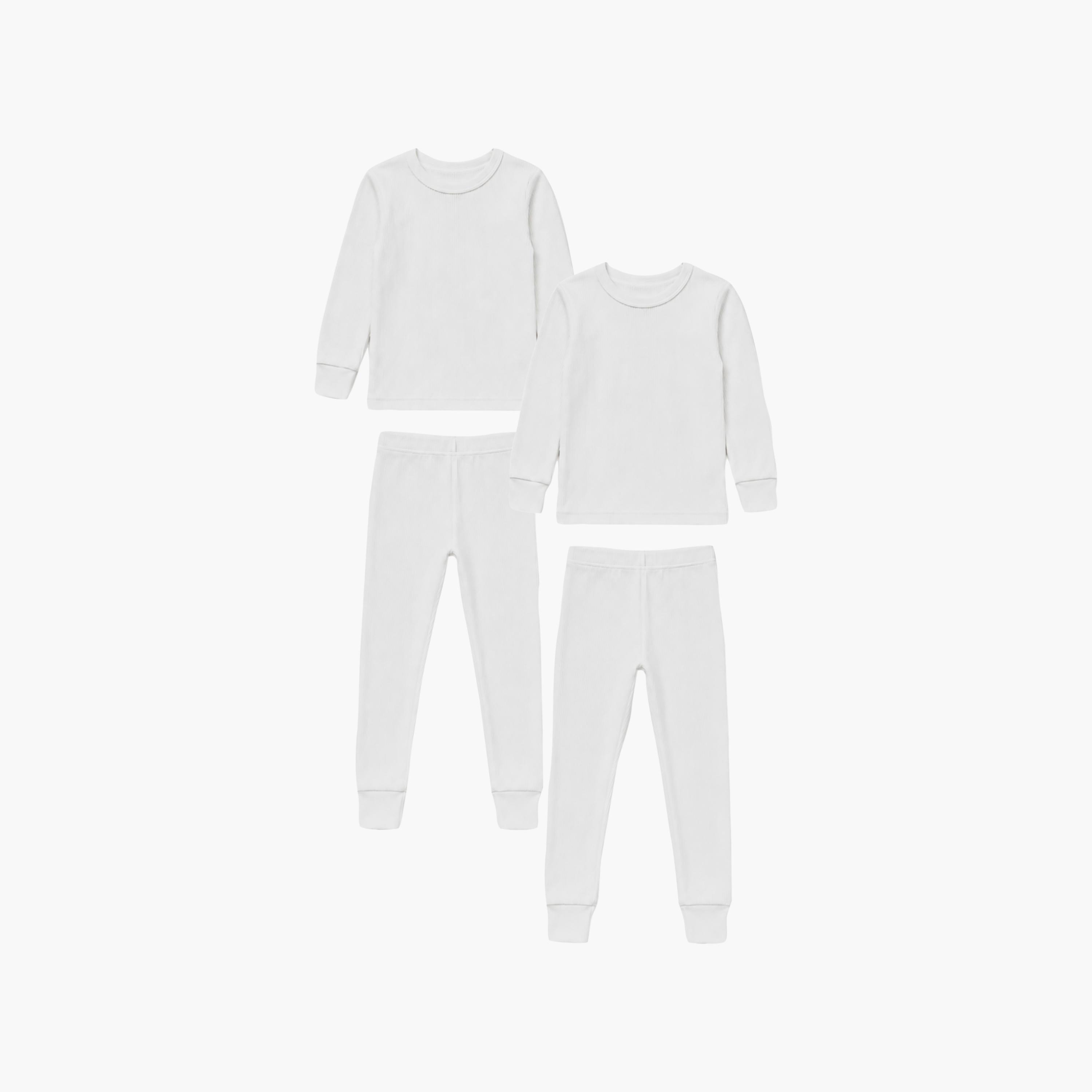 Babyqlo 2-Piece Ribbed Flexible Fit Thermal Wear Set-girls-clothing-winterwear-thermalsets-image-1