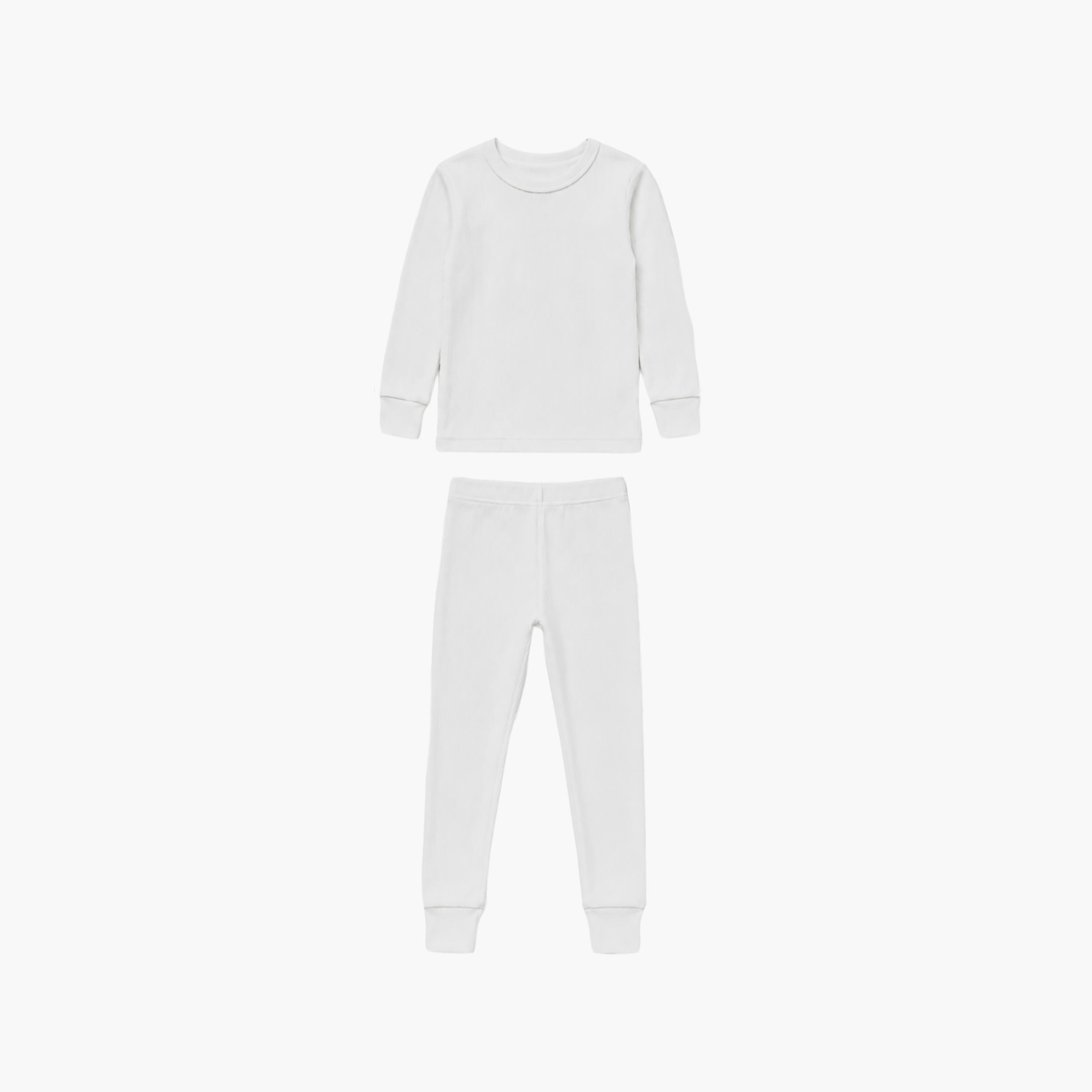 Babyqlo 2-Piece Ribbed Flexible Fit Thermal Wear Set-girls-clothing-winterwear-thermalsets-image-2