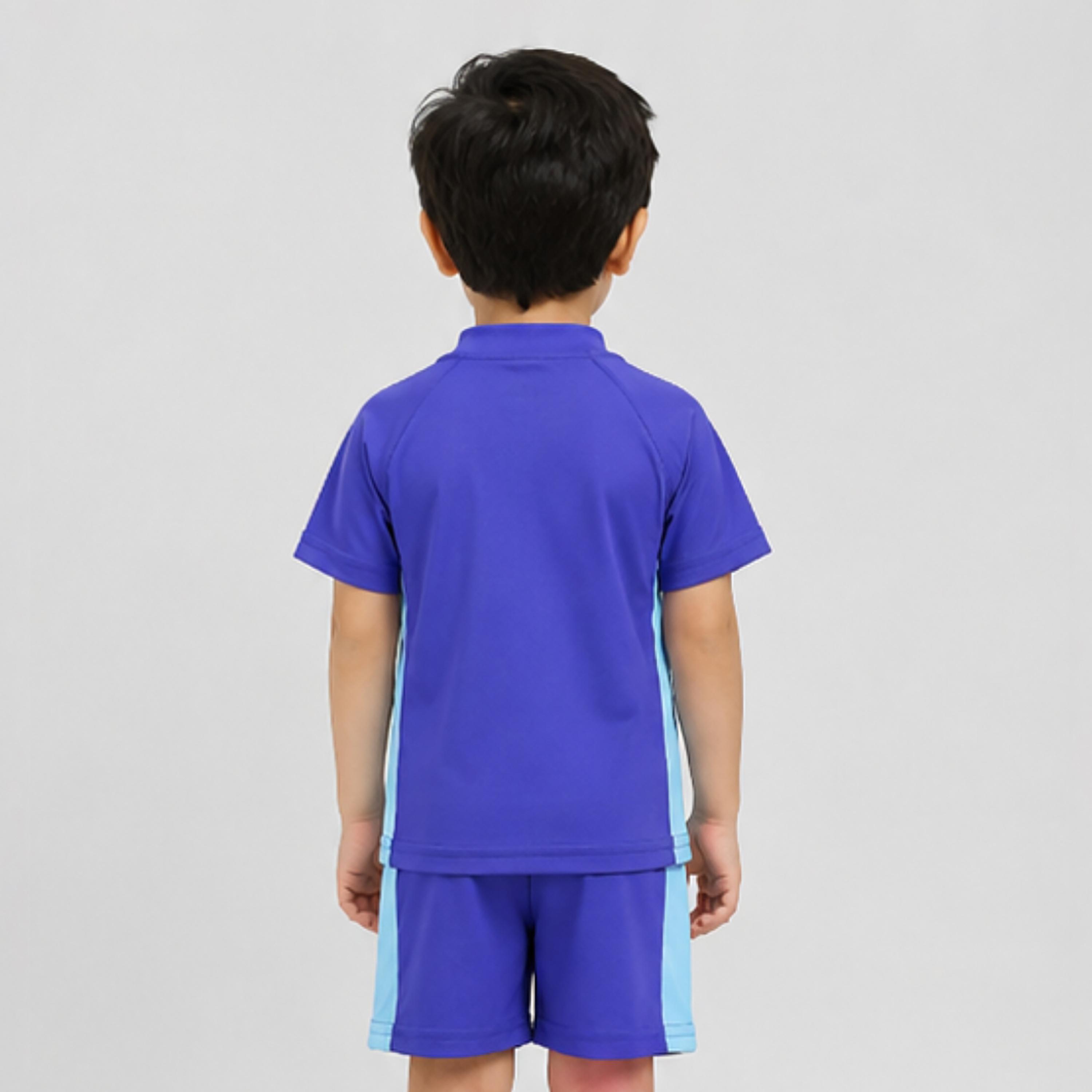 طقم تيشيرت وشورت سباحة سادة بأكمام قصيرة من بيبيكلو-boys-clothing-swimwear-image-3