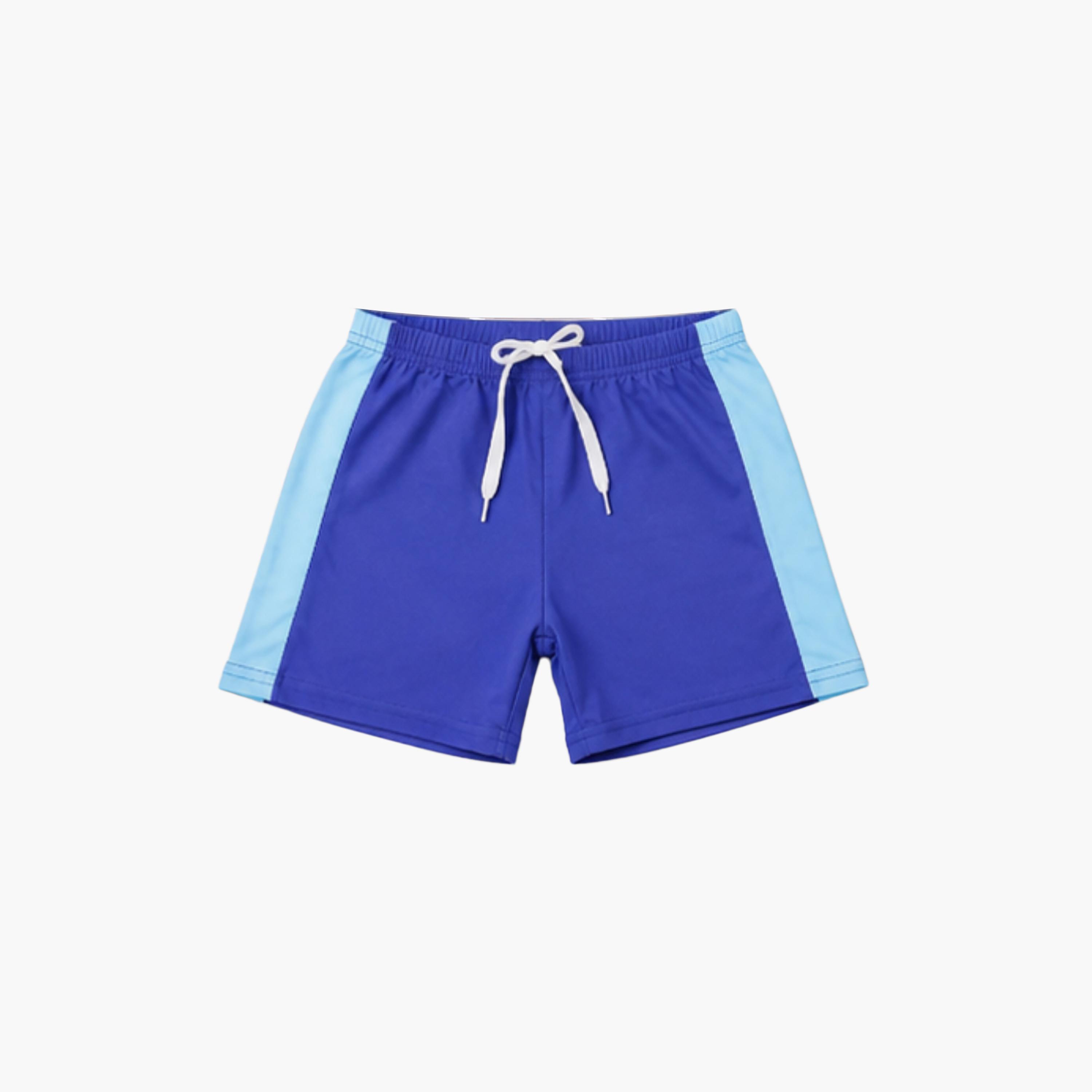 طقم تيشيرت وشورت سباحة سادة بأكمام قصيرة من بيبيكلو-boys-clothing-swimwear-image-7