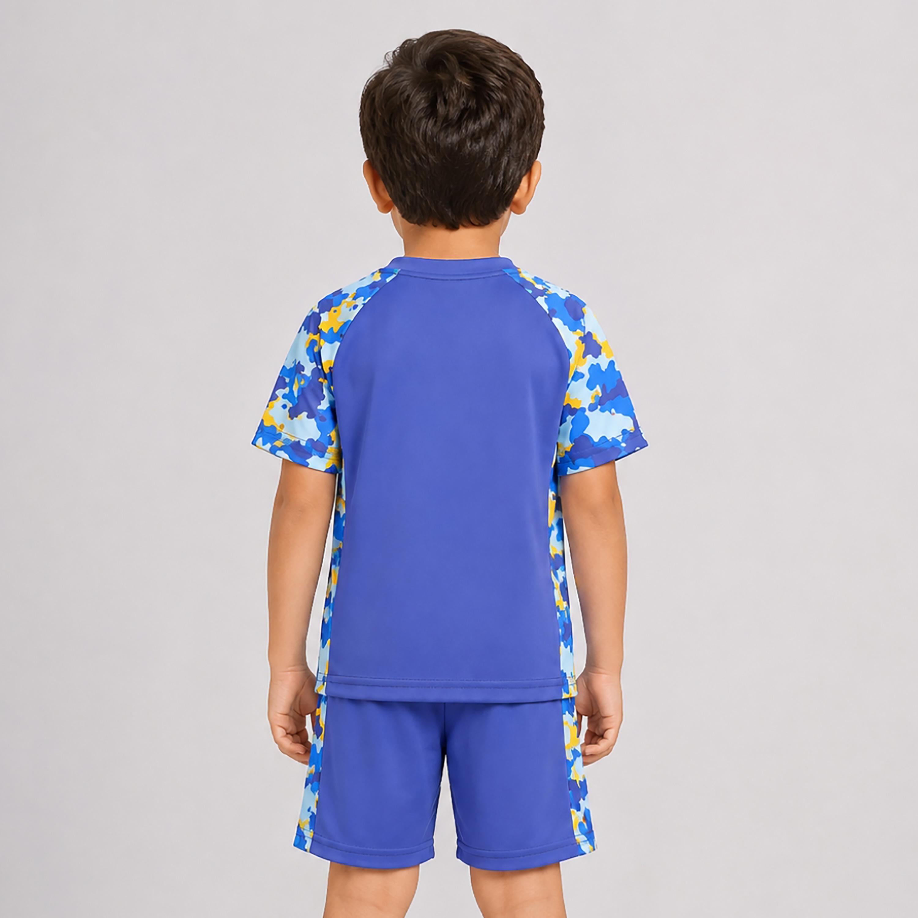 طقم تيشيرت وشورت سباحة بأكمام قصيرة ومطبوع من بيبيكلو-boys-clothing-swimwear-image-3