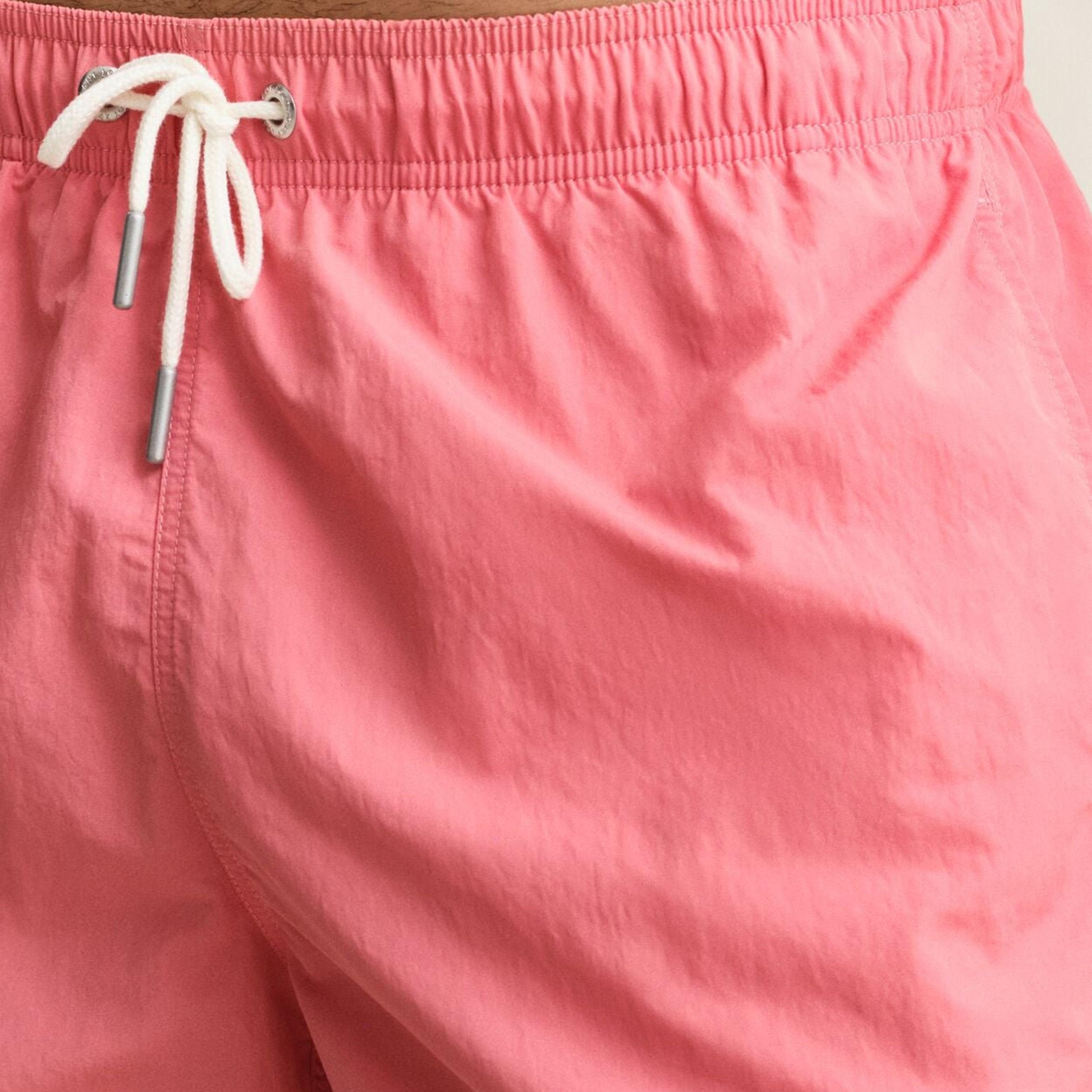 Gant Plain Mid-Rise Drawstring Waist Men's Swim Shorts-sports-gear-swimming-men-image-45