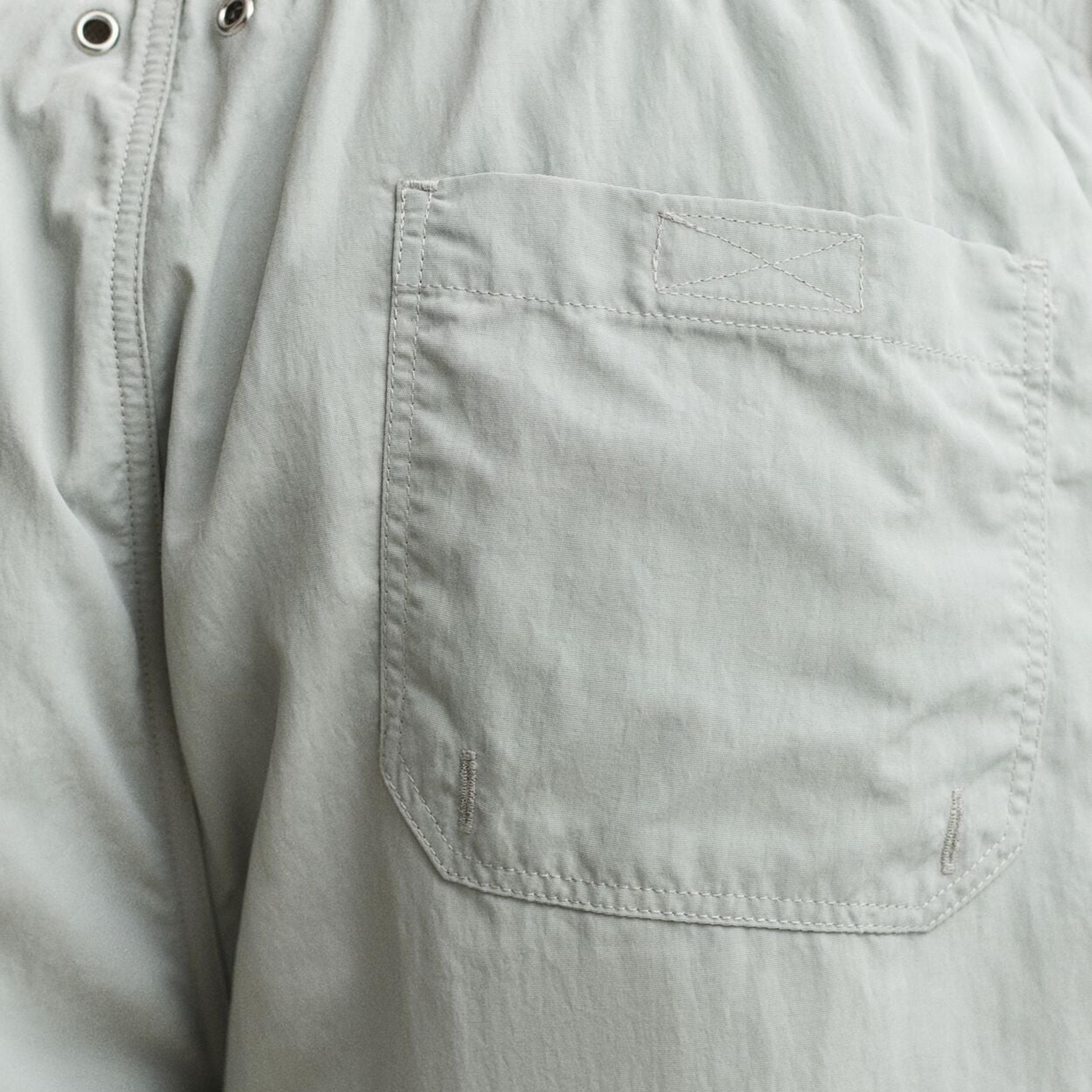 Gant Plain Mid-Rise Drawstring Waist Men's Swim Shorts-men-clothing-swimandbeach-shorts-image-3