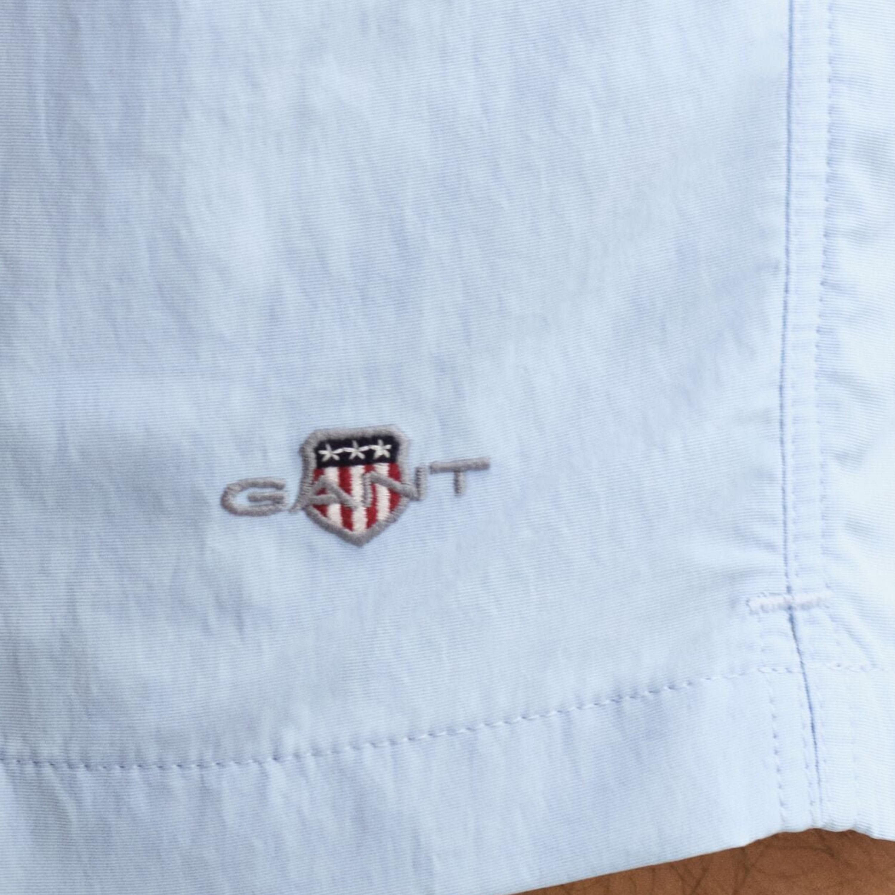 Gant Plain Mid-Rise Drawstring Waist Men's Swim Shorts-sports-gear-swimming-men-image-39