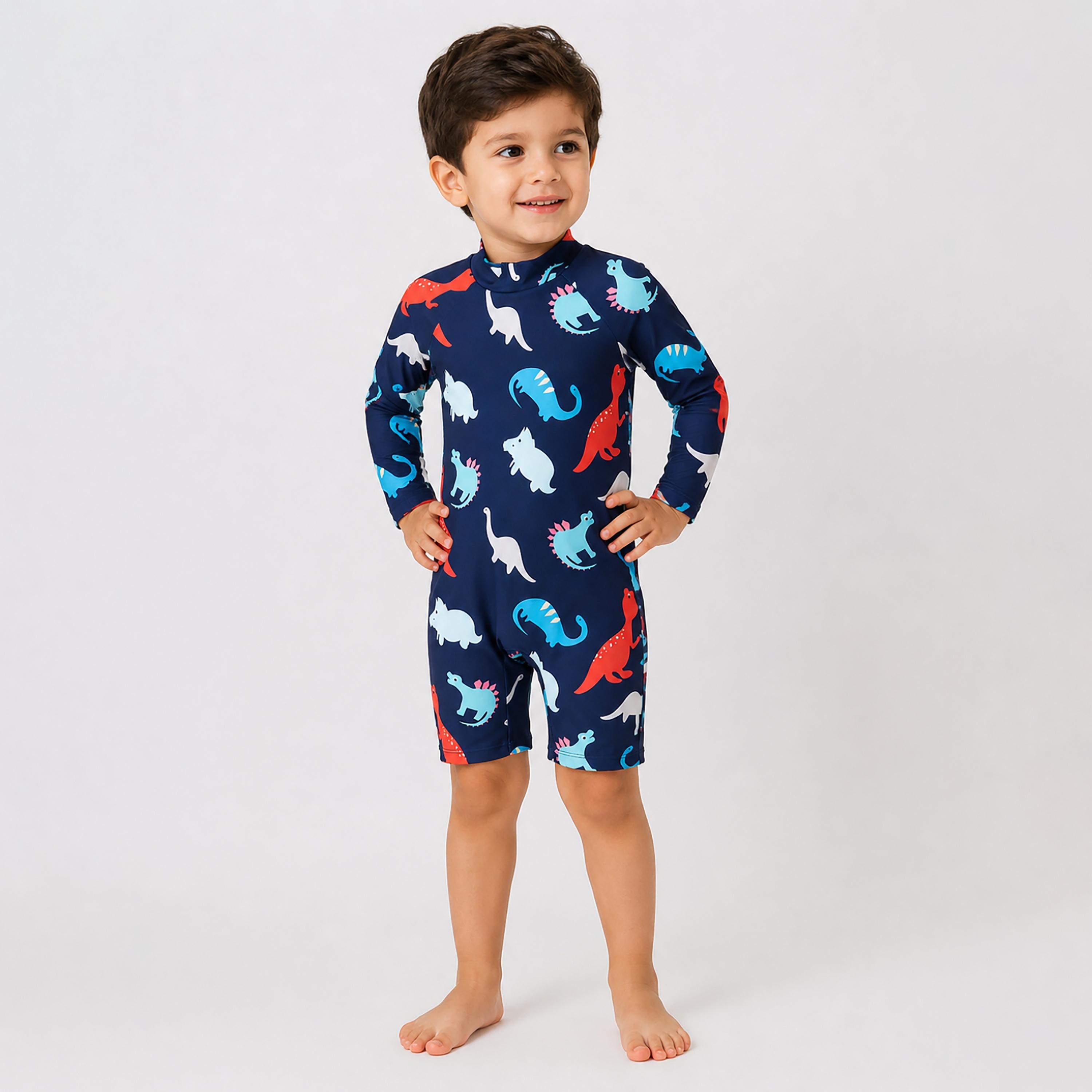 مايوه بأكمام طويلة بطبعات من بيبيكلو-boys-clothing-swimwear-image-1